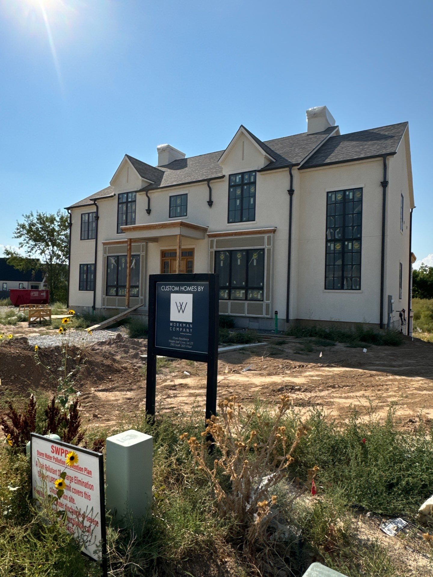 Project in Mapleton by Master Rain Gutters.