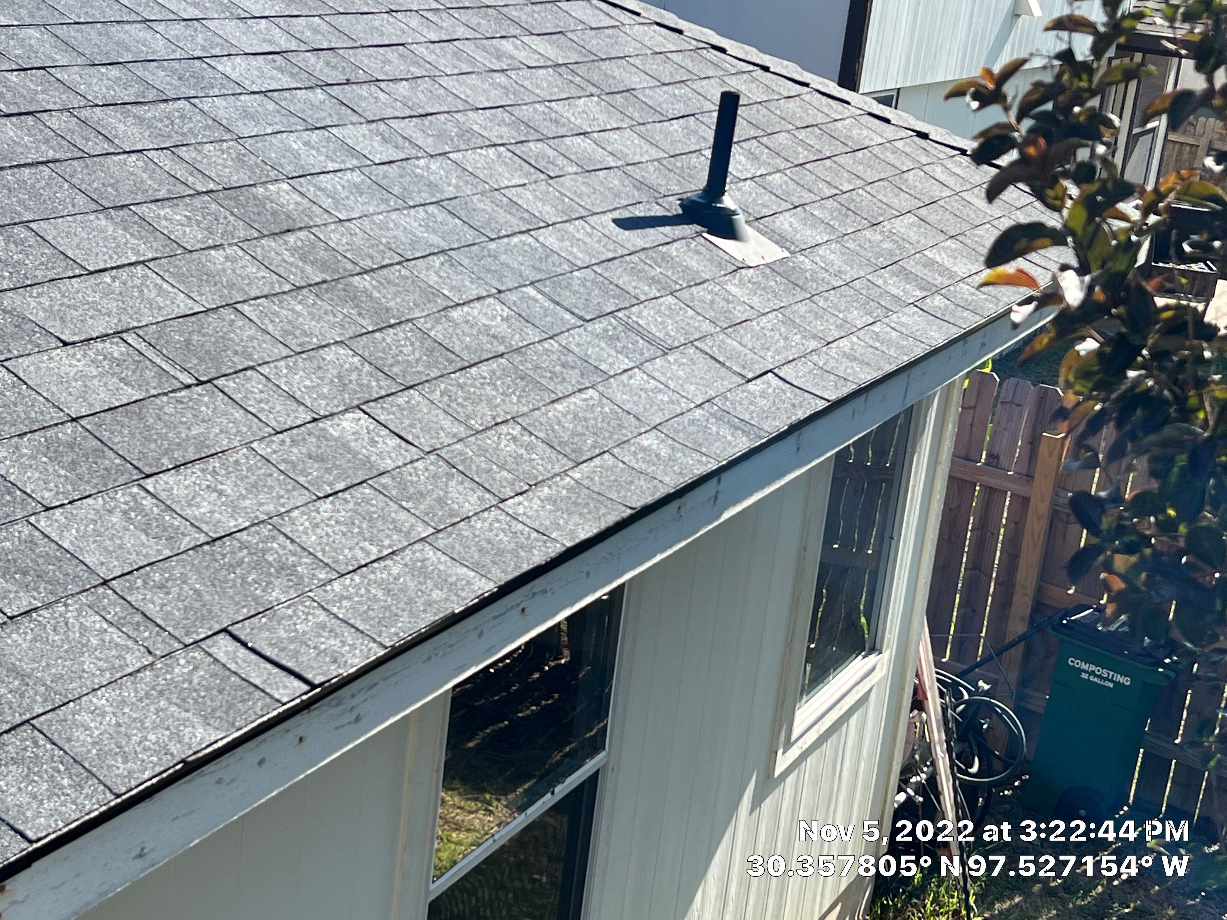 Asphalt Shingle Roof Replacement and Window Glazing in Manor by Caliber Restoration LLC