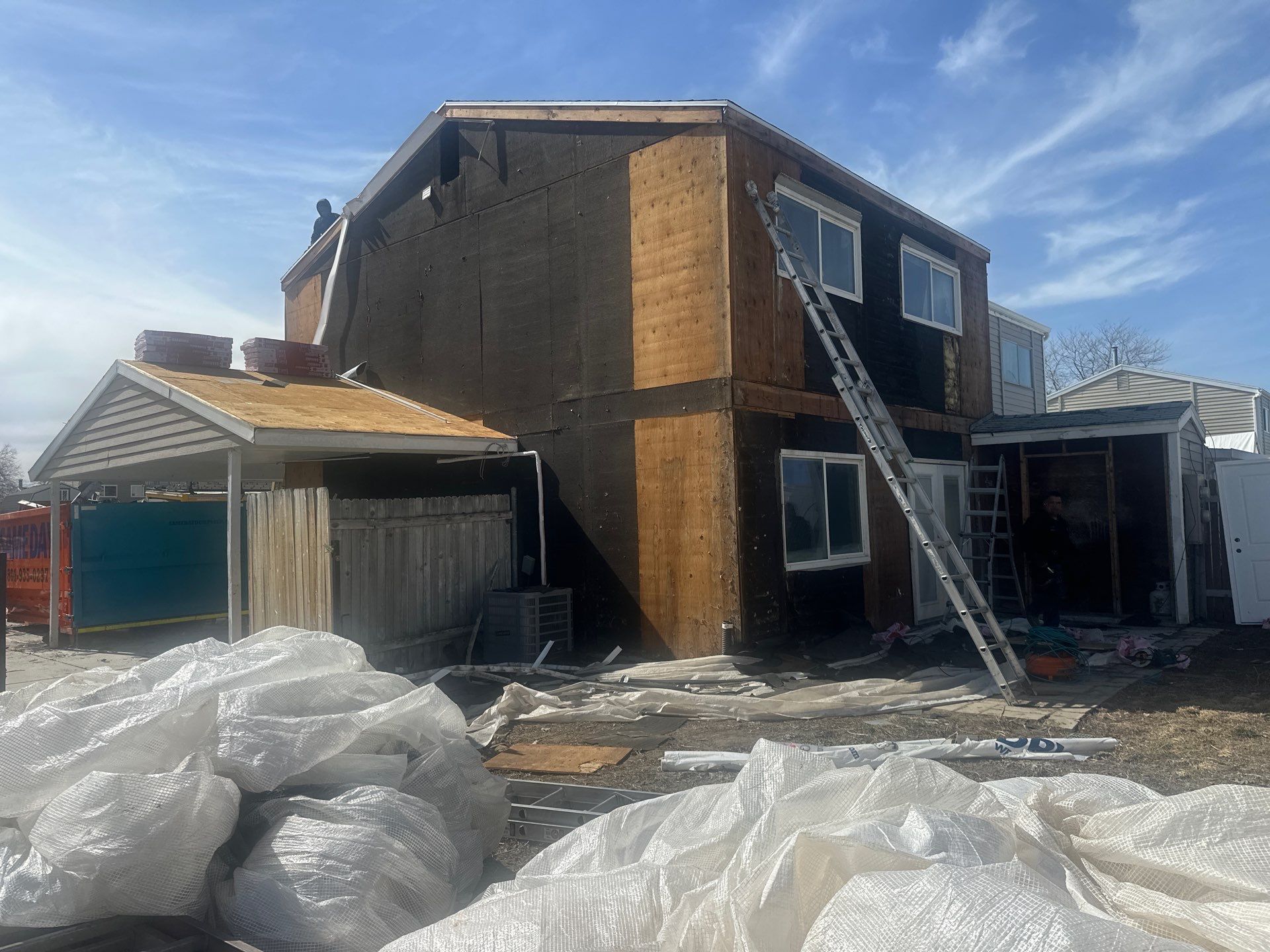 Project in Magna by Master Rain Gutters.