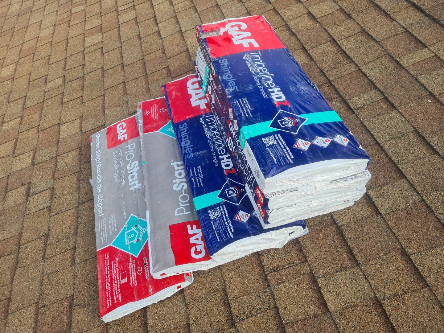Residential Roofing Installation using GAF by BLUES BROTHERS ROOFING