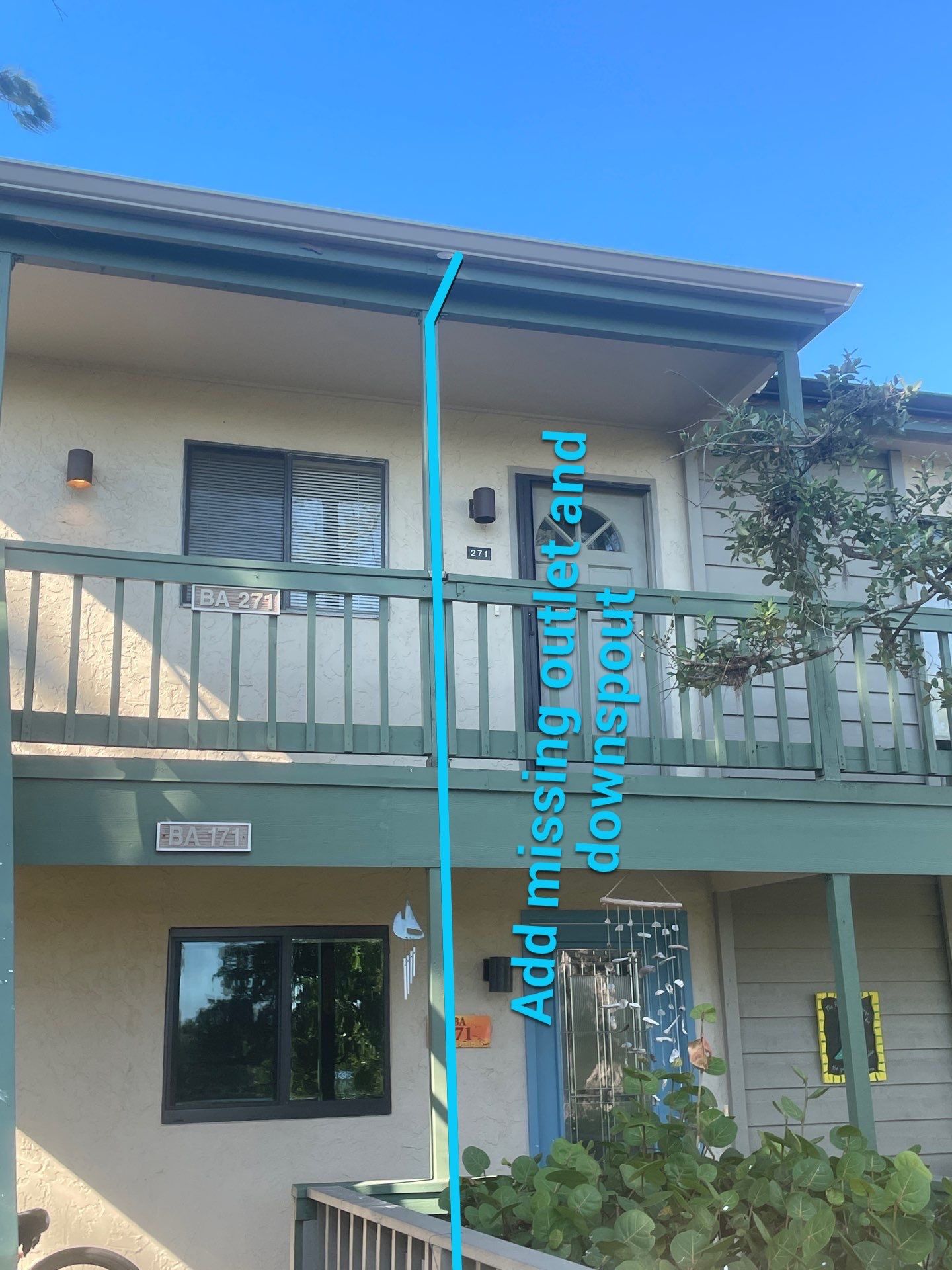 White Gutters Repair and Installation in Sarasota FL by Gutter Professors