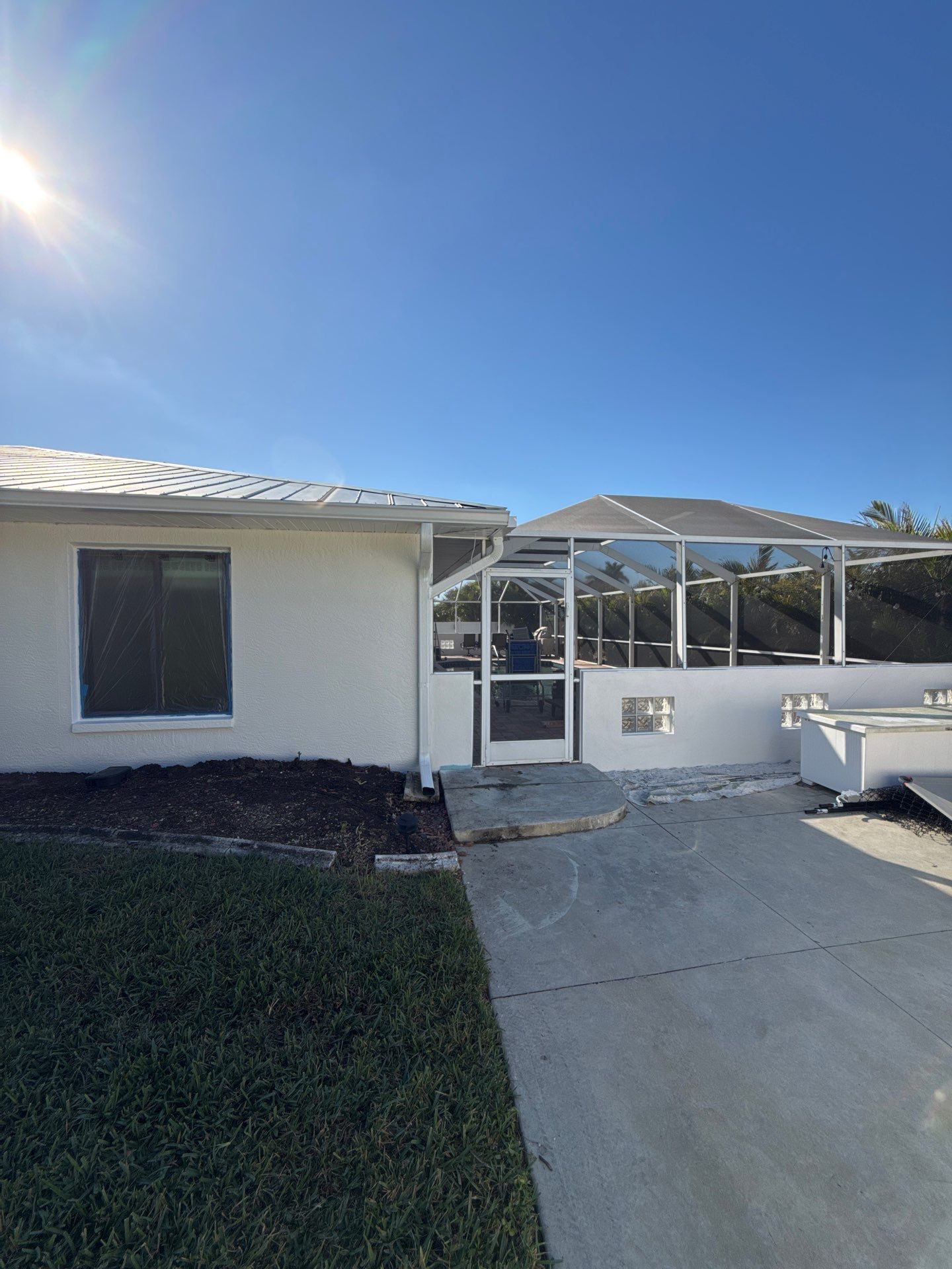 Residential Seamless Gutter Upgrade in Cape Coral FL by Gutter Professors