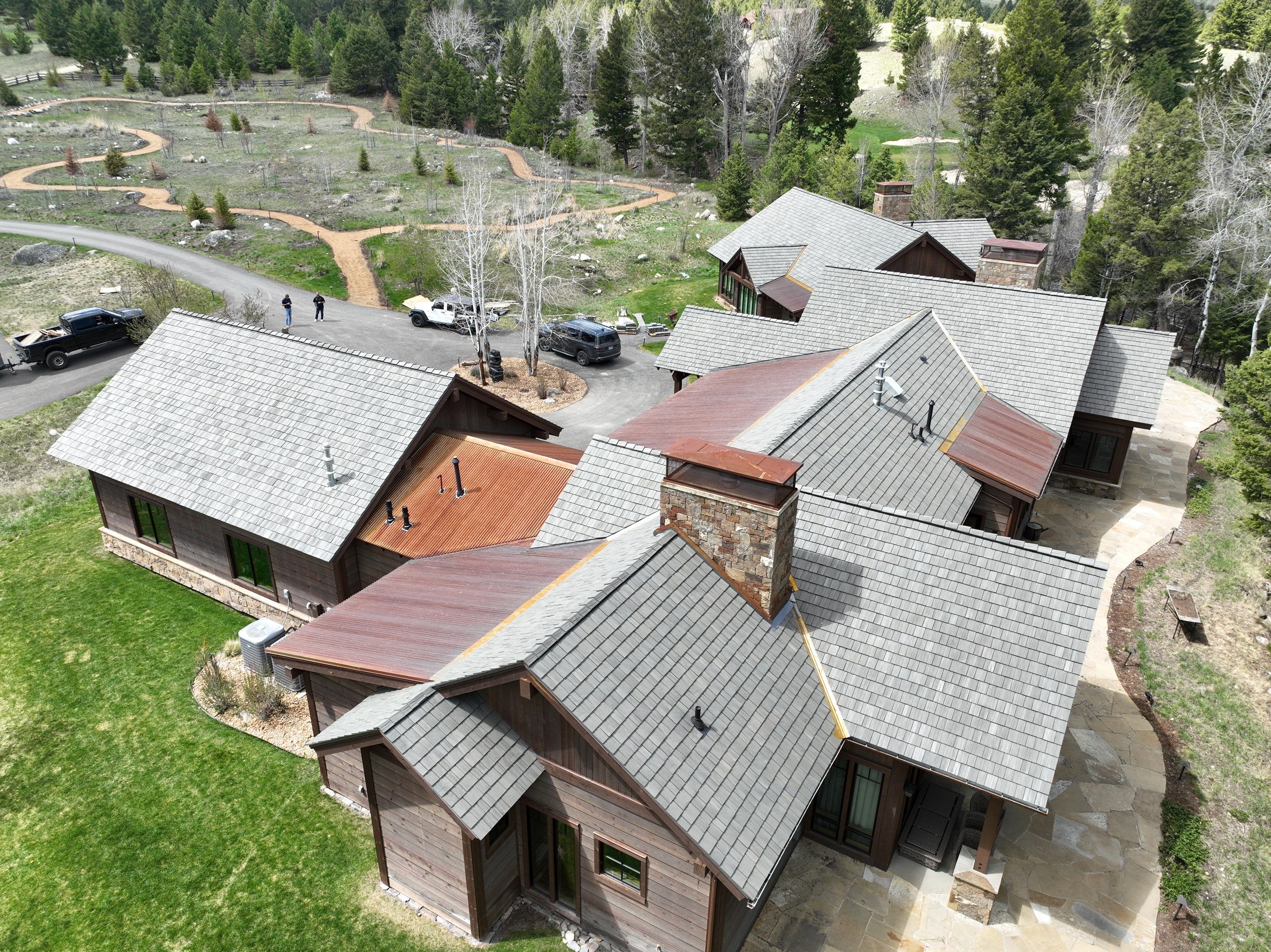 Brava Shake - Lake Forest Install  by Montana Roofing Solutions