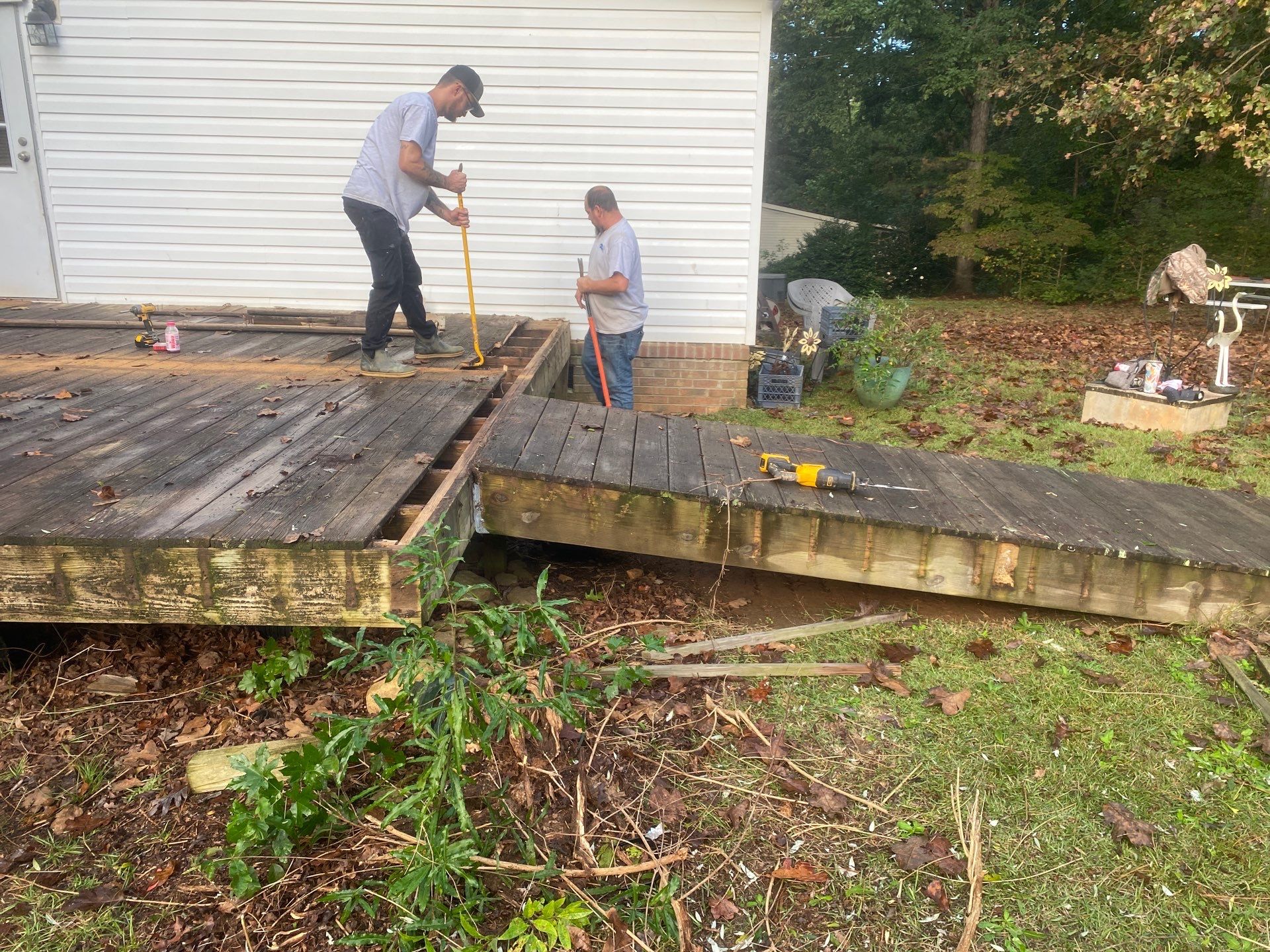 Deck Rebuild by Billy Weatherspoon Contractor