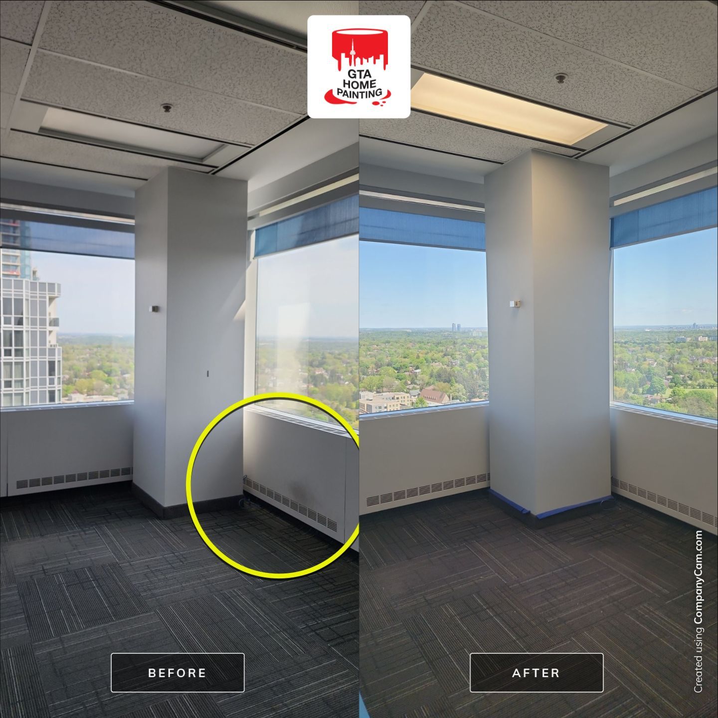 Project in Toronto by GTA HOME PAINTING