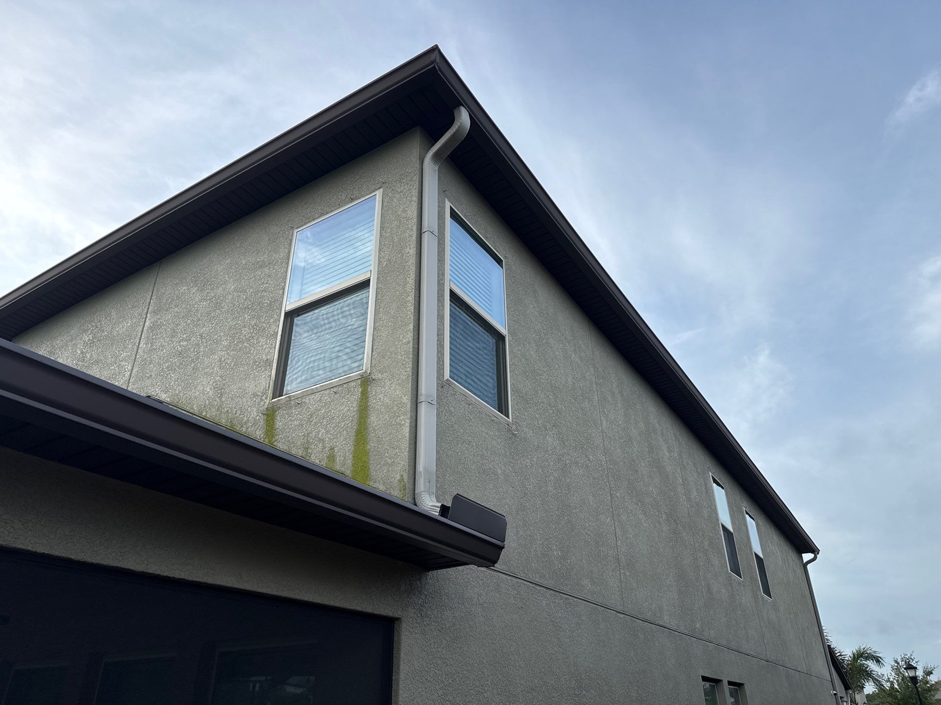 2-Story Asphalt Shingle Roof Cleaning & House Wash – Cypress Mill, Sun City Center, FL by Sunshine AquaWash
