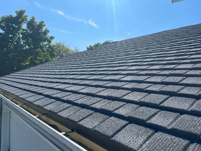 Stone Coated Metal Roof Installation in Columbia City, Indiana