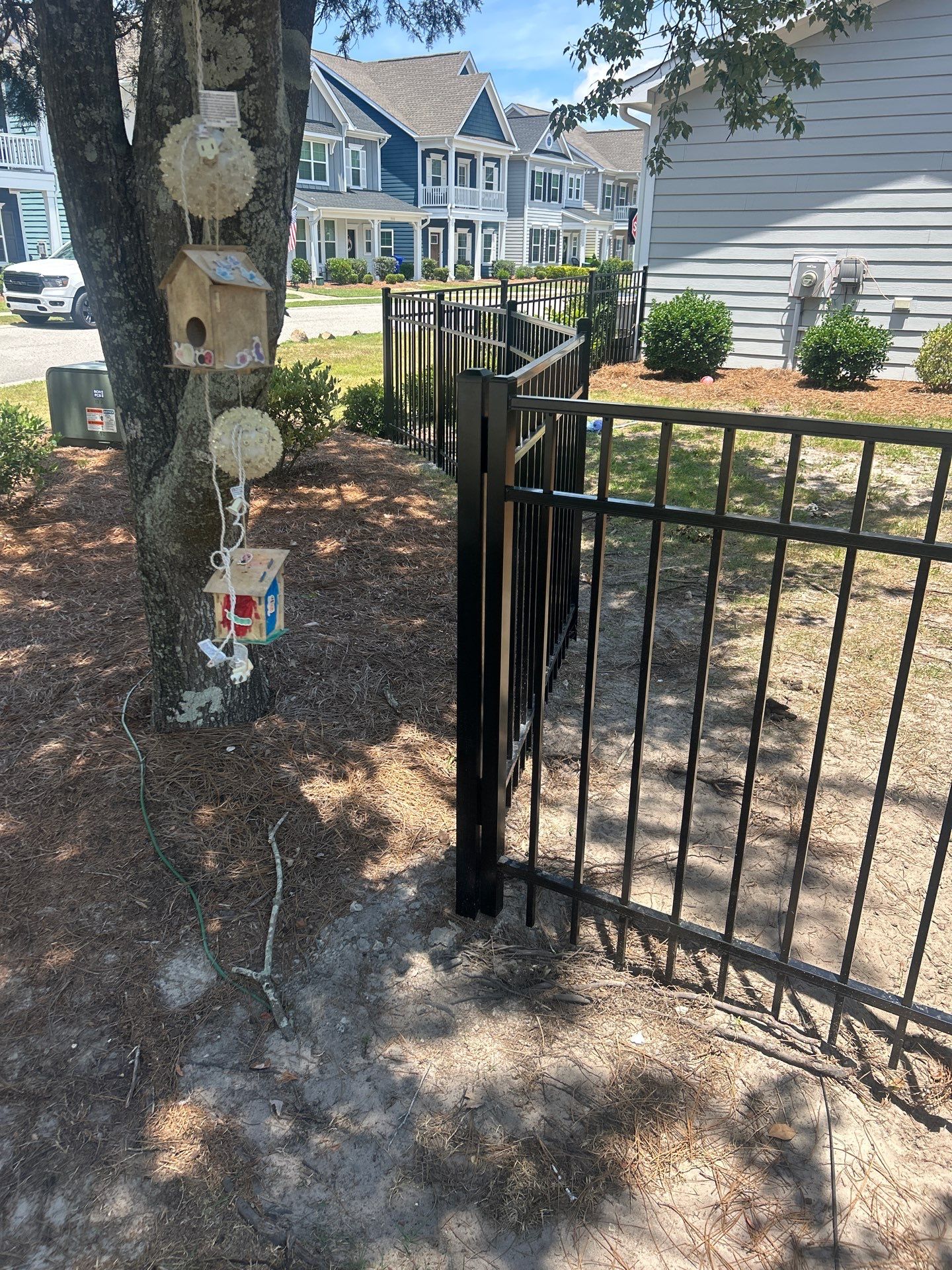 Project in Wilmington by Need a Fence Company