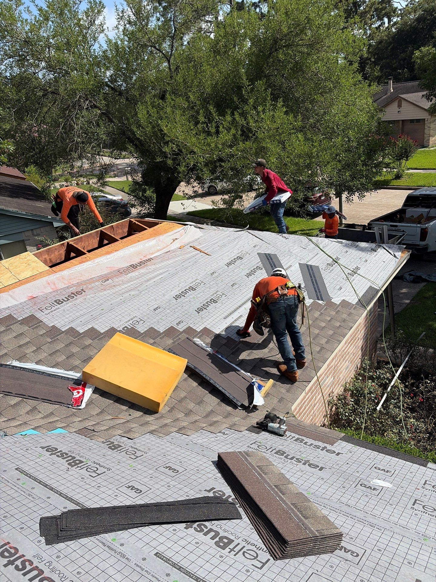 Roof Replacement in Greengate Place, Spring TX by Roof Repair Company