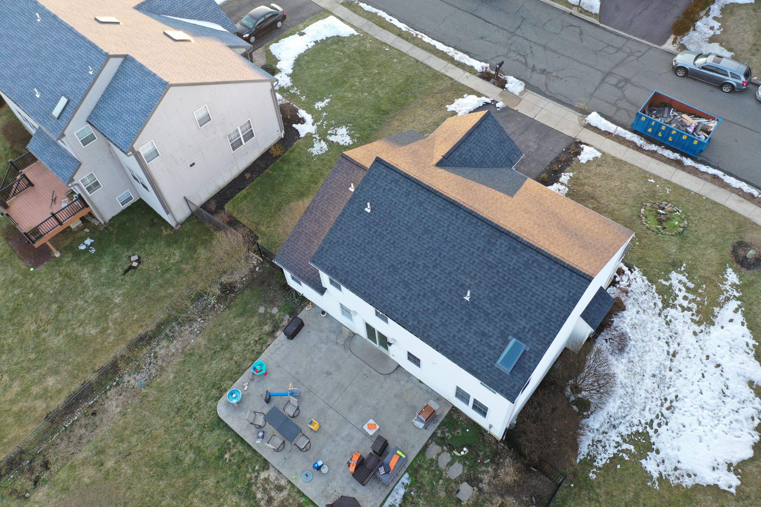 Roofing Installation using CertainTeed Landmark - Moire Black by Storm Guard of Ches-Mont PA