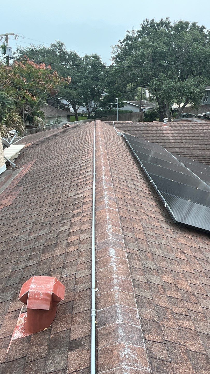 Residential Roofing Installation using Certainteed Landmark Moire Black by Galvan Roofing and Construction