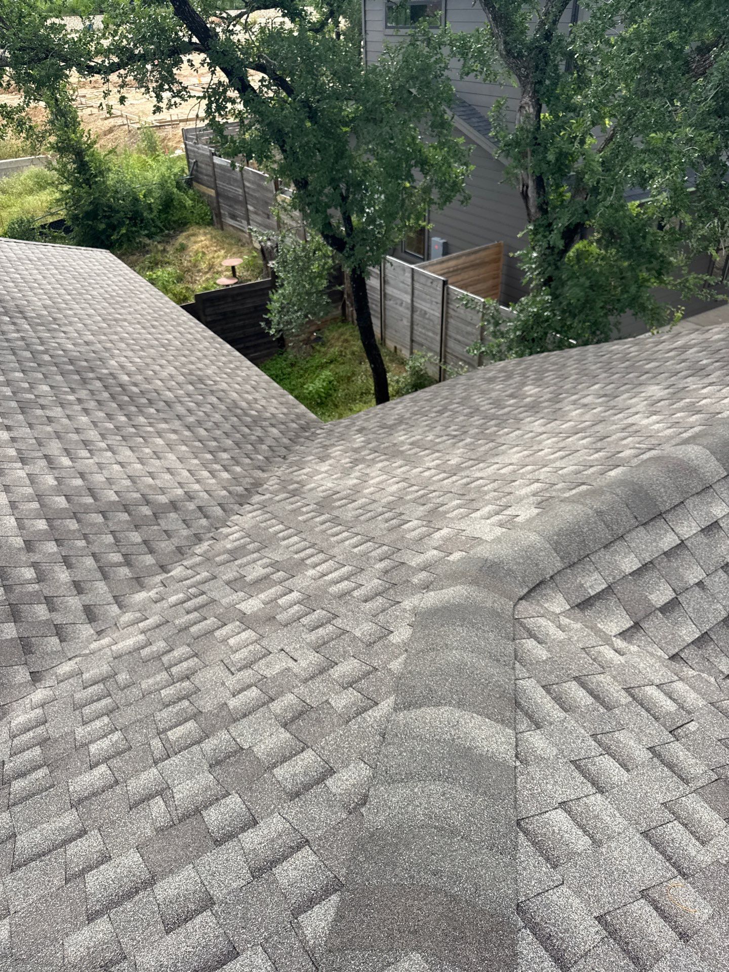 Residential Roof Replacement using GAF - HDZ - Weathered Wood by Action Exteriors Austin
