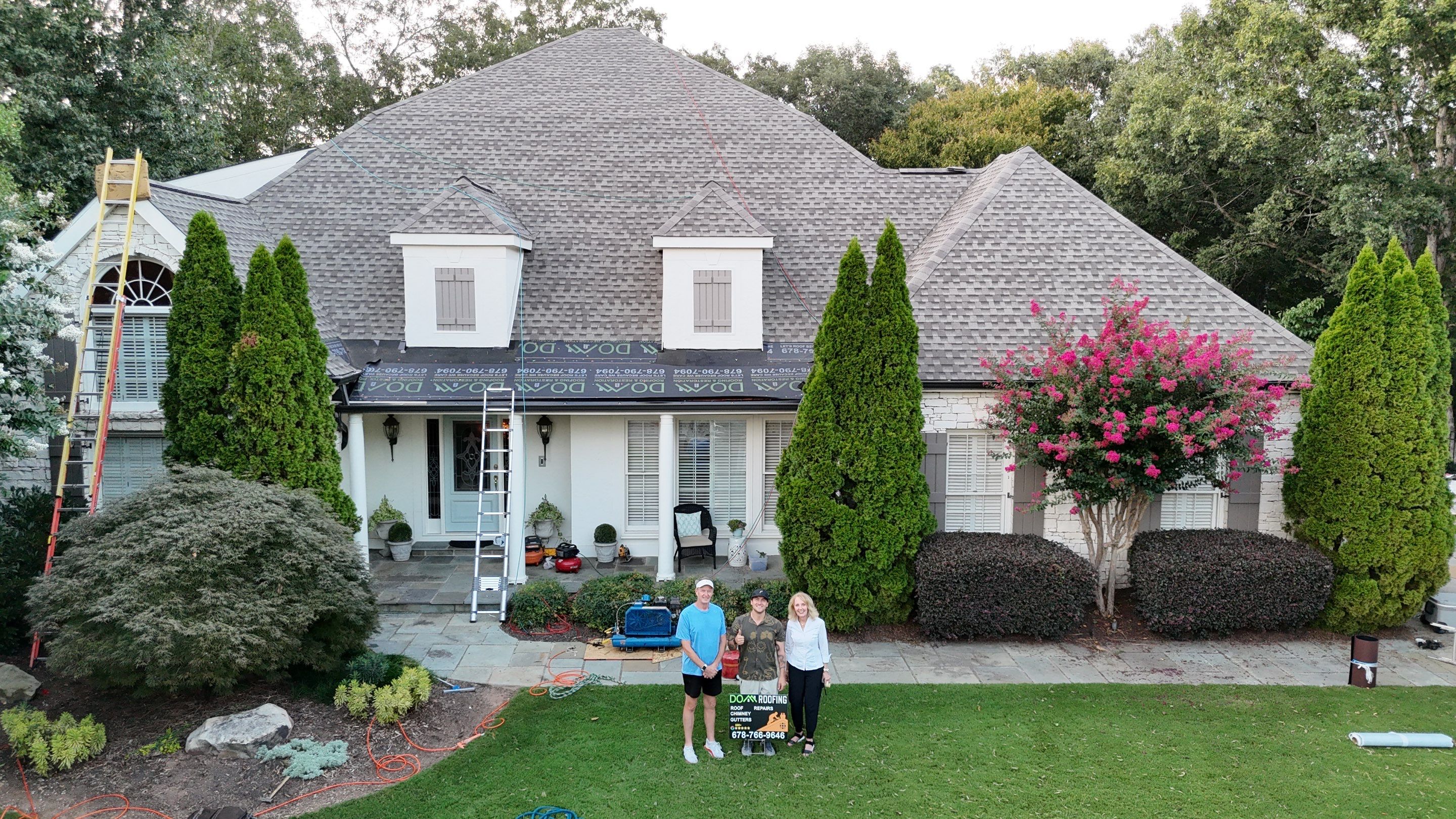 Roof Replacement Atlanta by Dom Roofing & Restoration