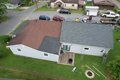 Residential Roofing Installation using GAF Timberline HDZ Pewter Gray