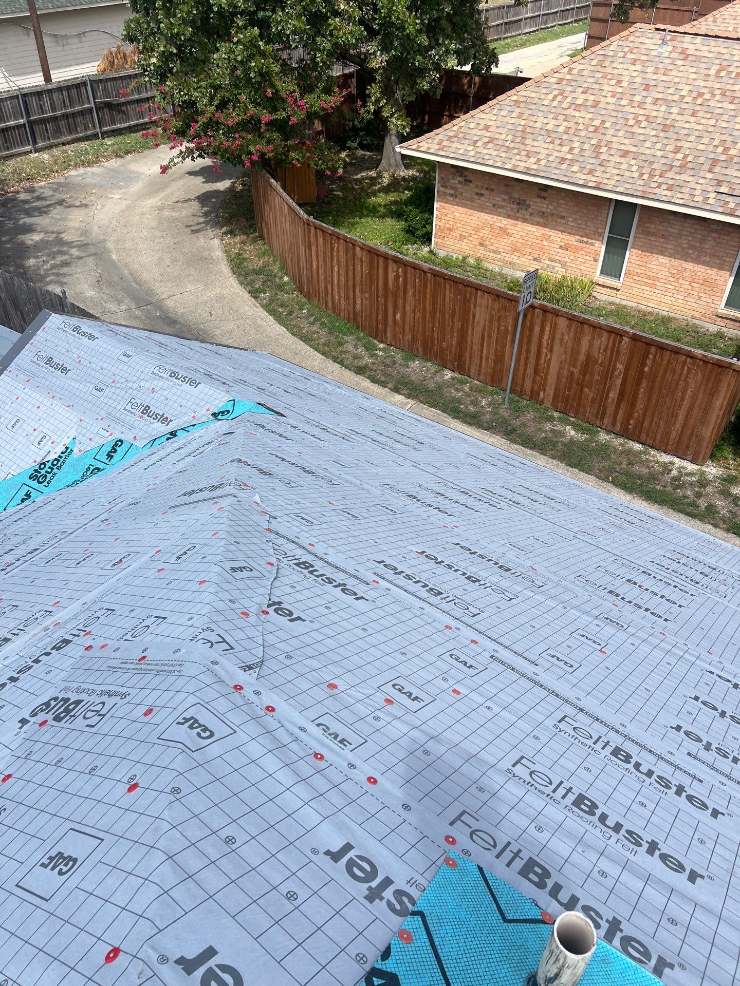 Project in Garland by Rhino Roofing and General Contracting, LLC