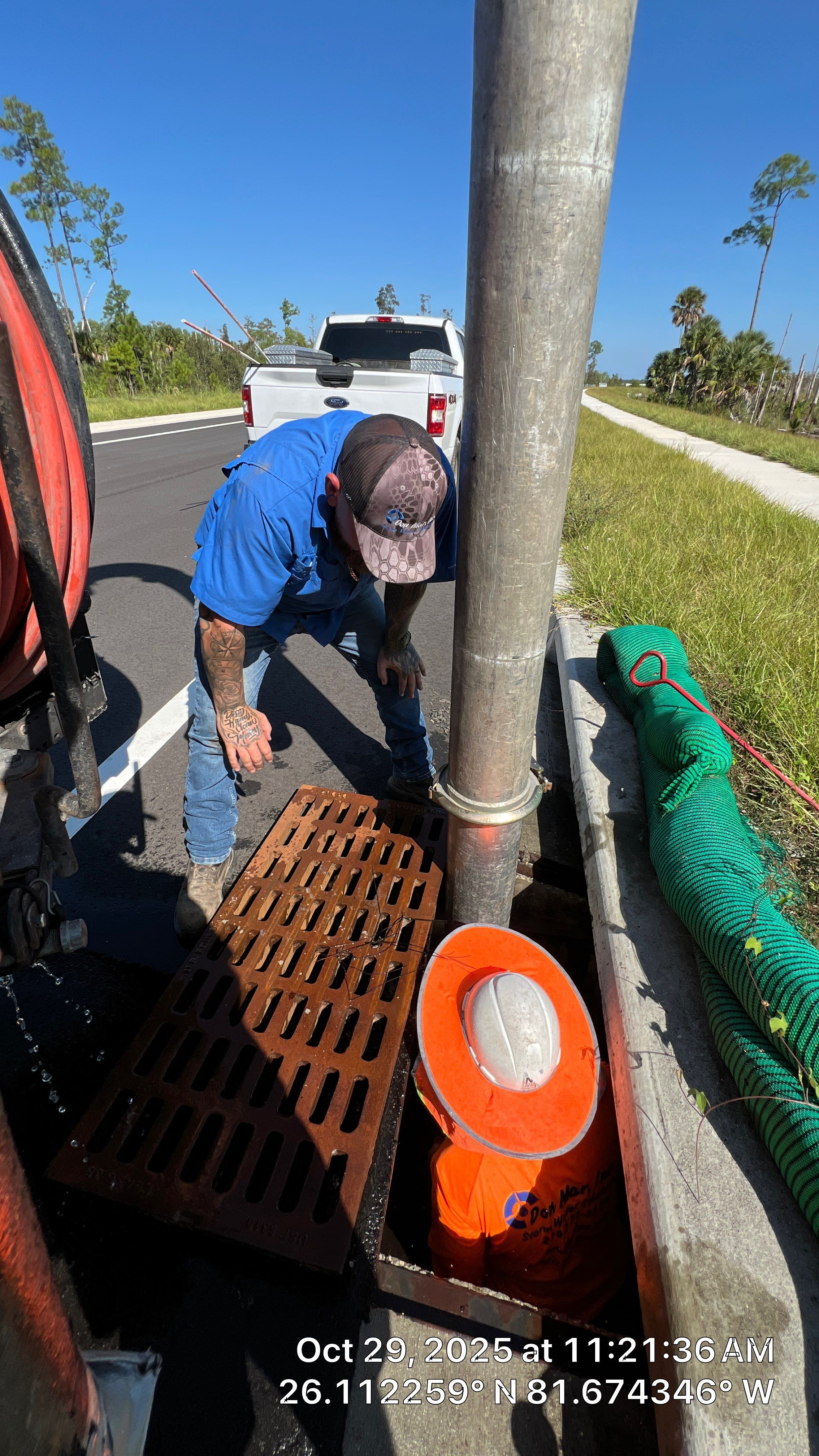 New Construction Road off Rattlesnake in Naples by Don Mar, Inc. Storm Water Solutions