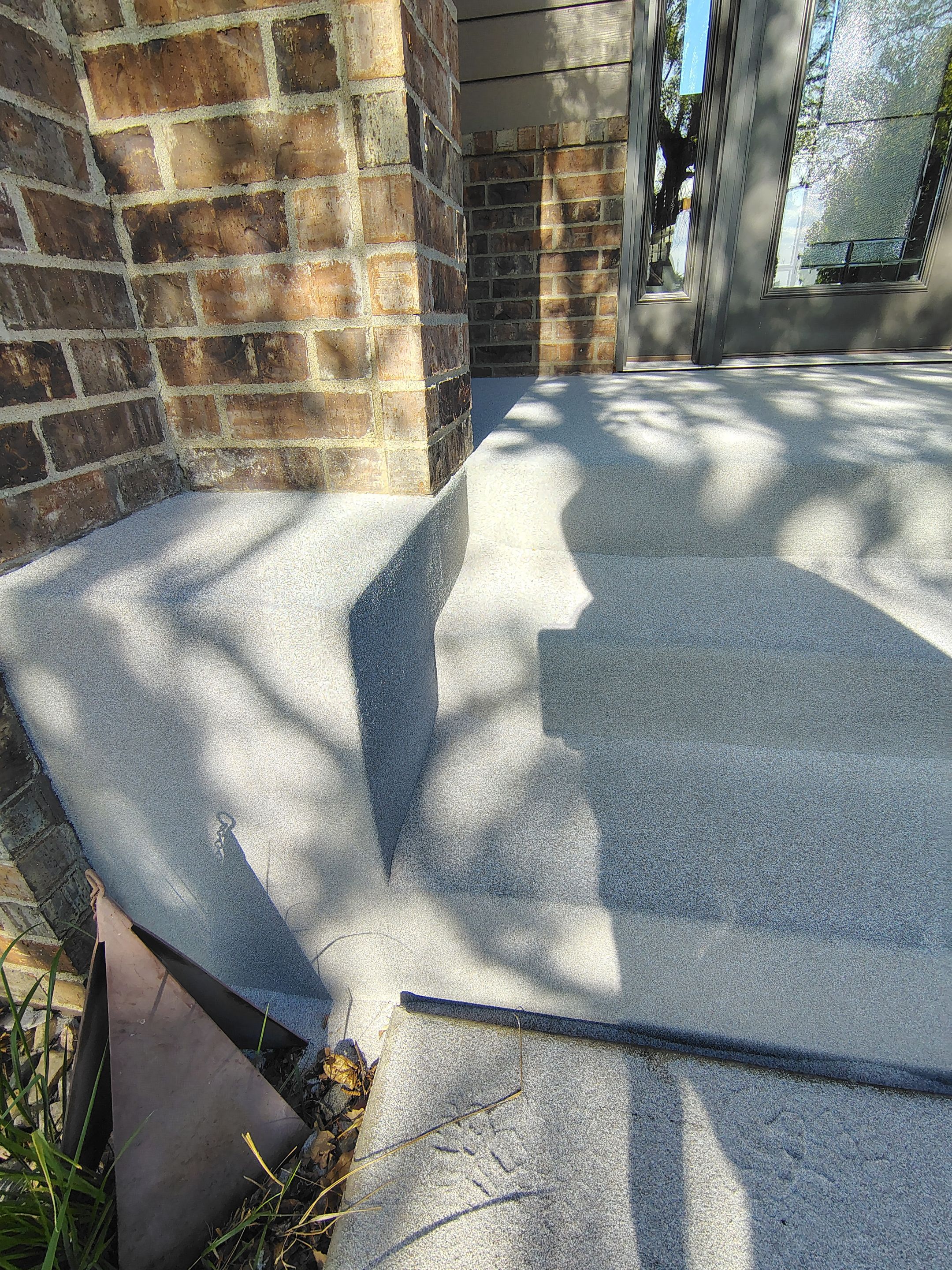 Front Porch Concrete Coating and Restoration in Harrisburg by Select Painting, Coatings & Garage Cabinets