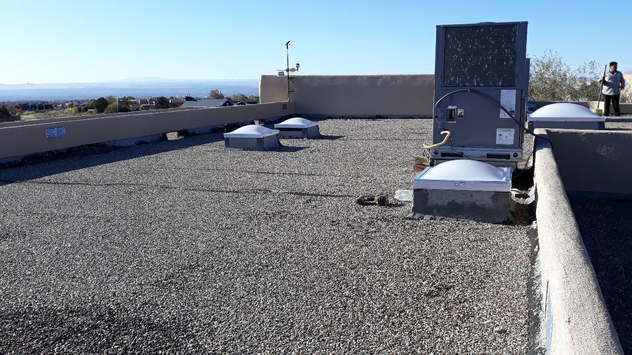 TPO Roof Replacement and Wood Repair in Albuquerque by Doyle Roof Masters Inc