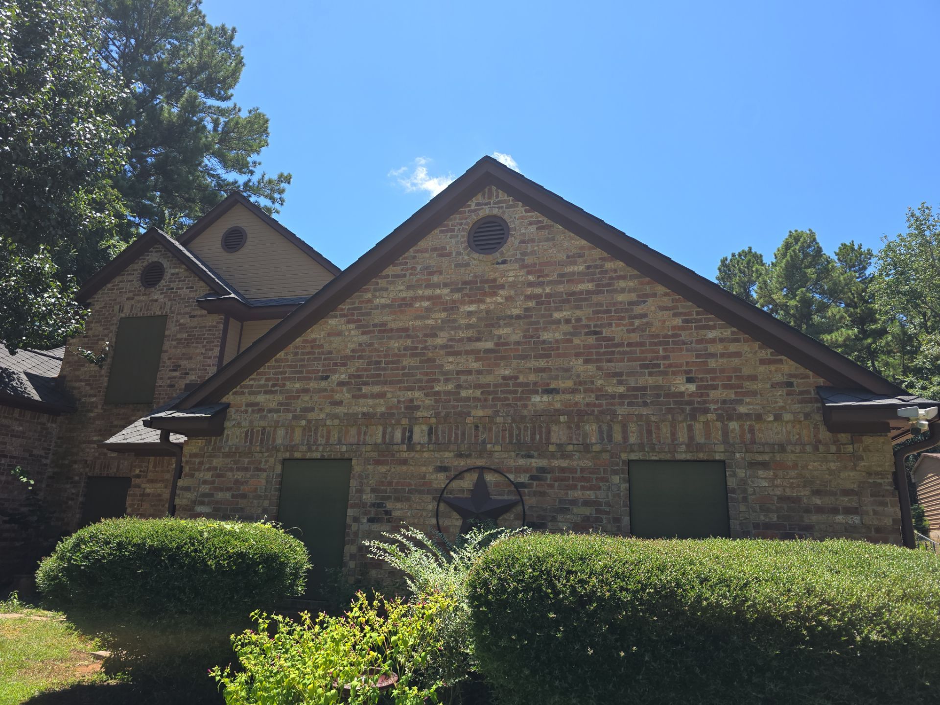 Exterior Painting in Gladewater, TX | Brick House Renewal by Quality Coats Painting