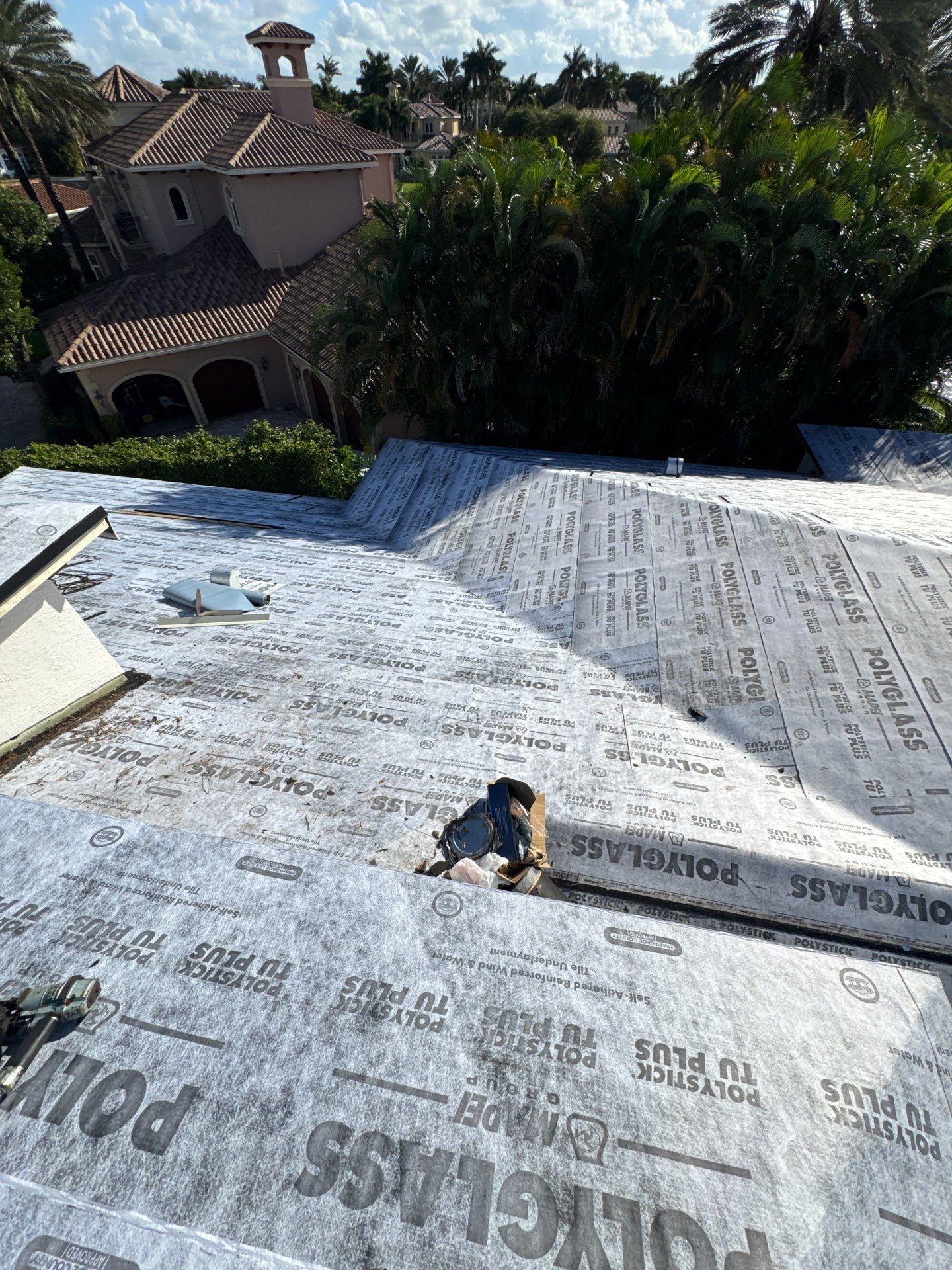 Residential Roofing Installation using WestLake Roofing Tile by BLUES BROTHERS ROOFING