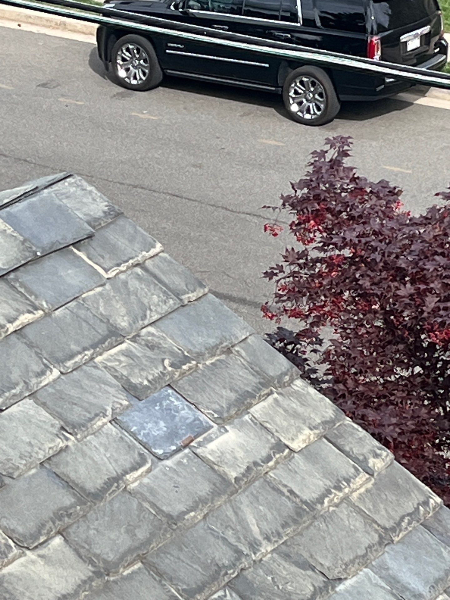 Arlington: Buckingham Slate and Carlisle Syntec TPO Roof by RM Banning, Inc.