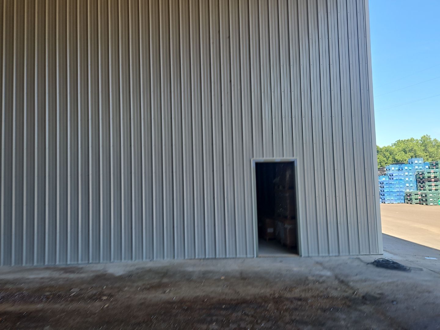 Steel Siding Install on Lean-To by 42 North Construction, LLC.