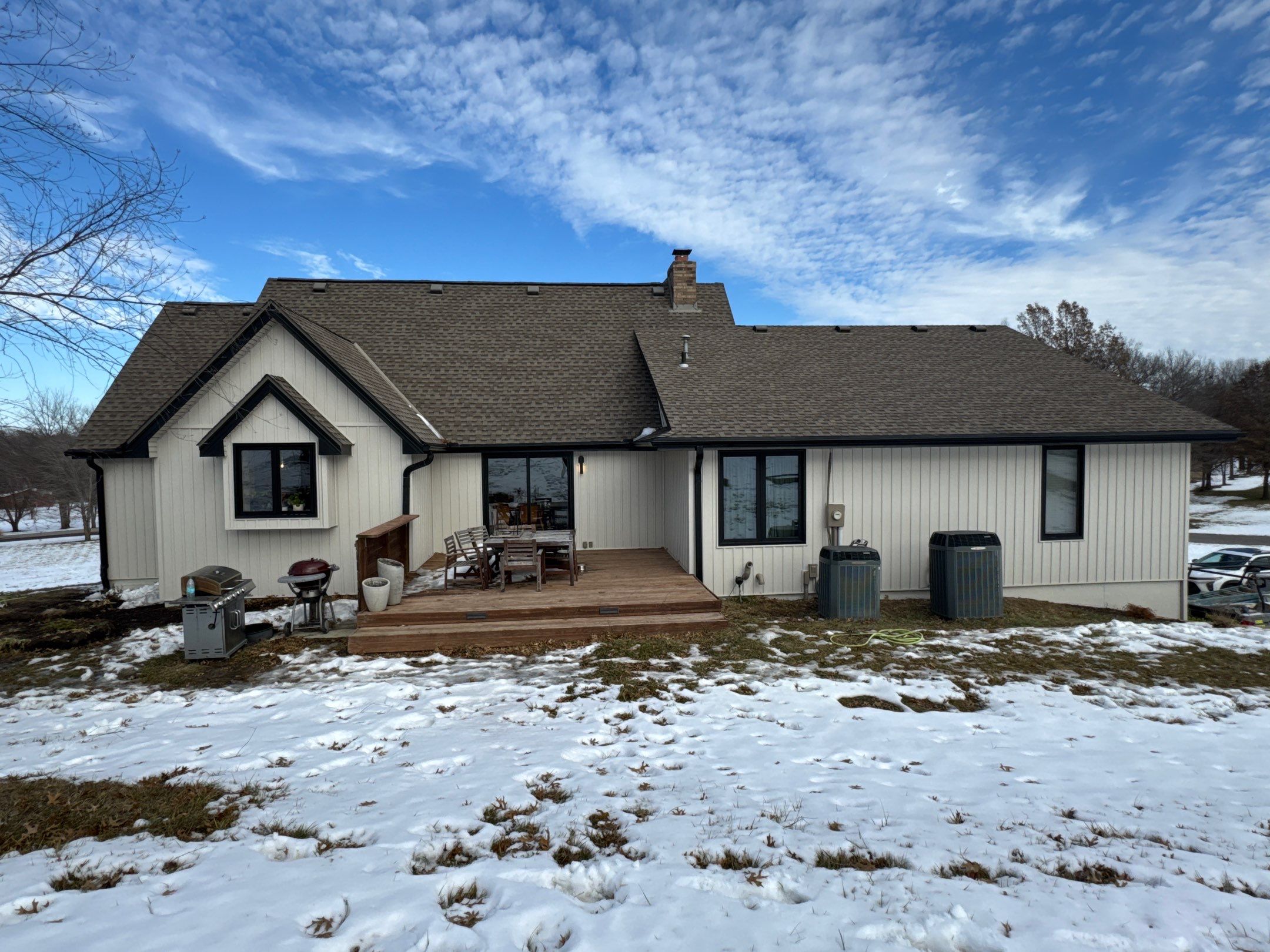 Craneboard Siding and Cedar Renditions Installation in Liberty Mo  by EEC  Windows, Siding & Roofing 