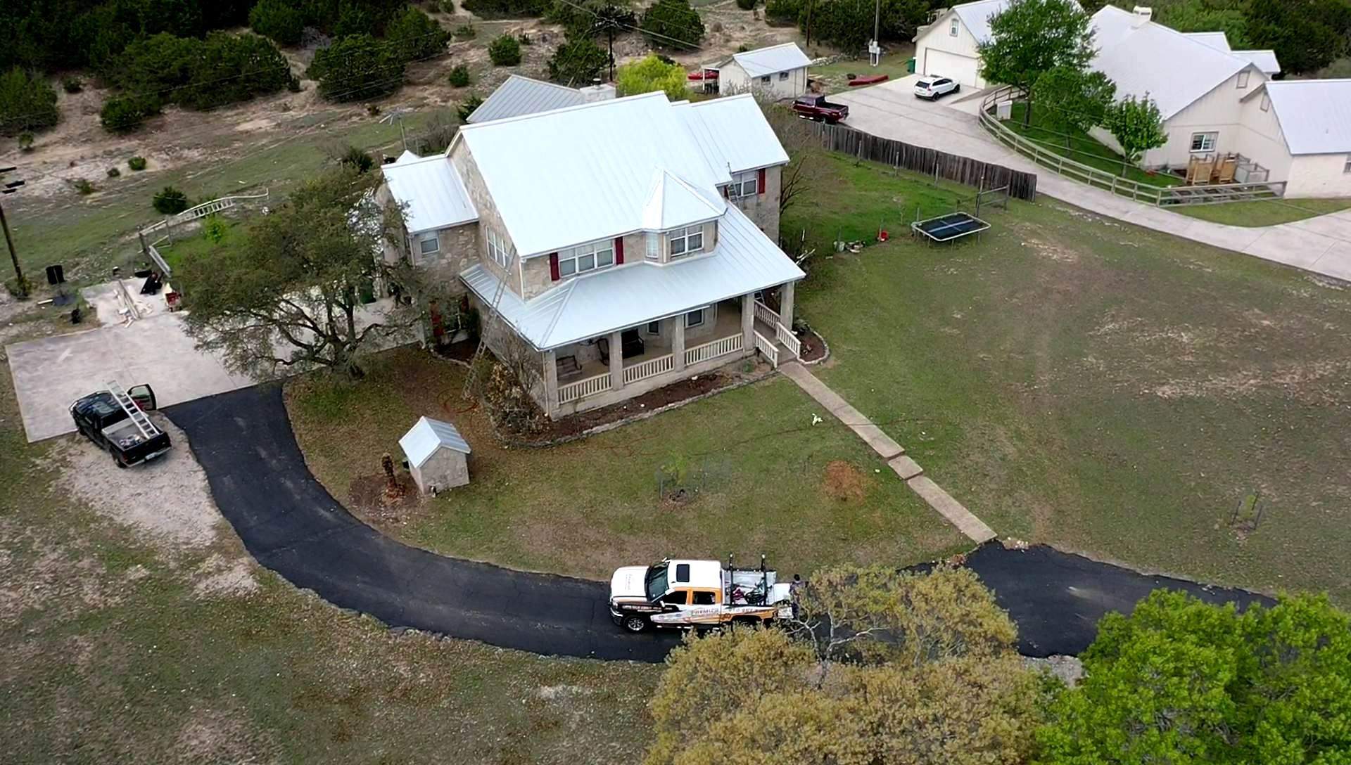 Residential Metal Roof Installation using McElroy Metal by Premier Roofing and Contracting