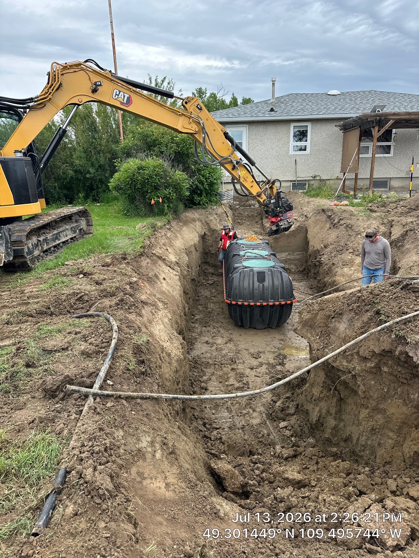 Septic System Tank Installation and Pump Replacement in Consul by Septic Medic Inc.