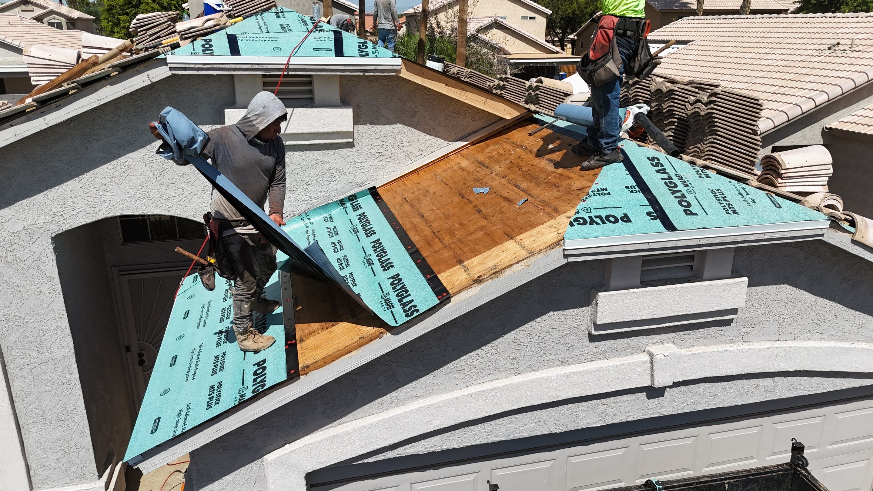 Project in Mesa, AZ by Saint Roofing
