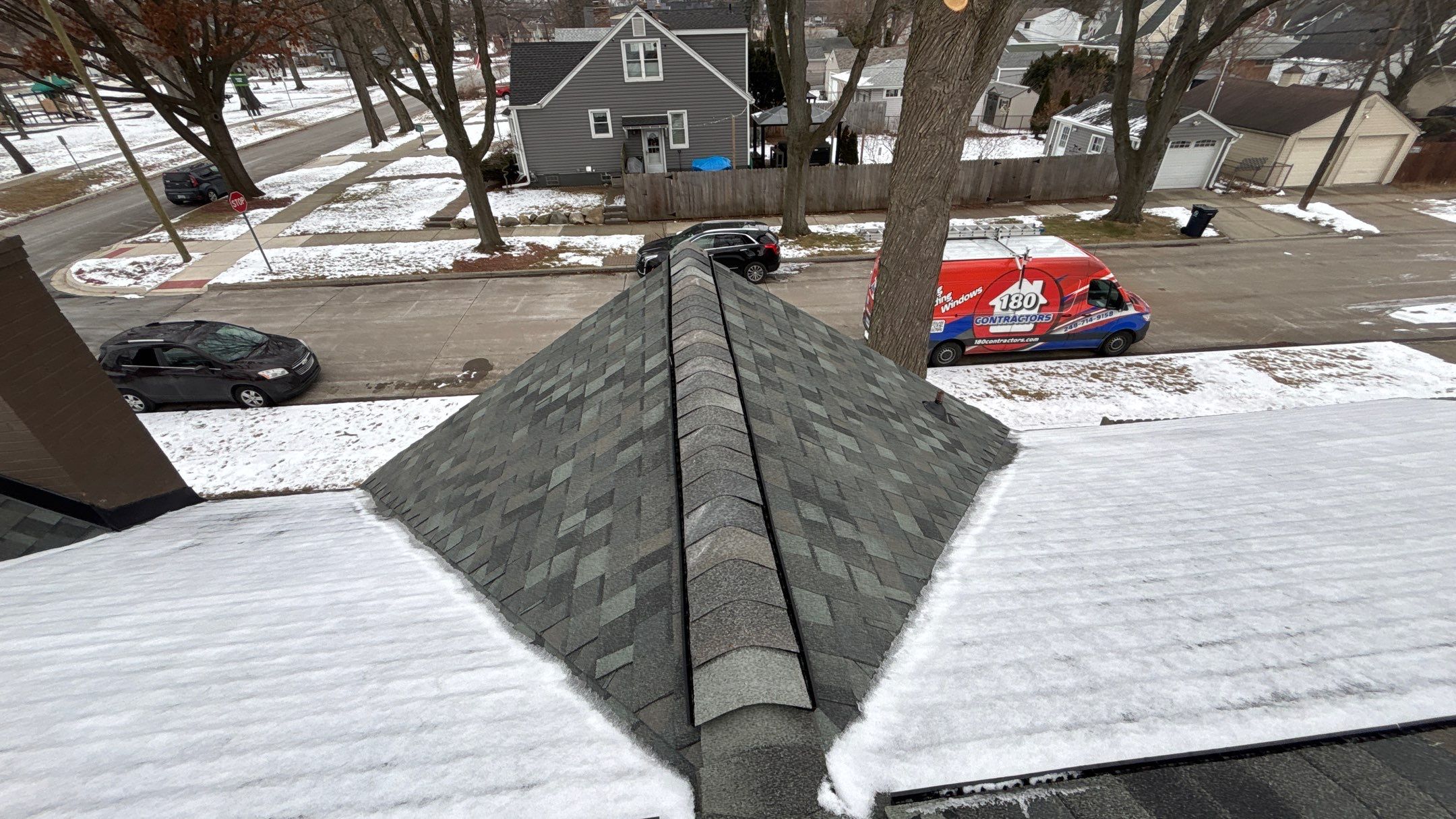Roof Replacement using TK Thunderstorm Gray by 180 Contractors
