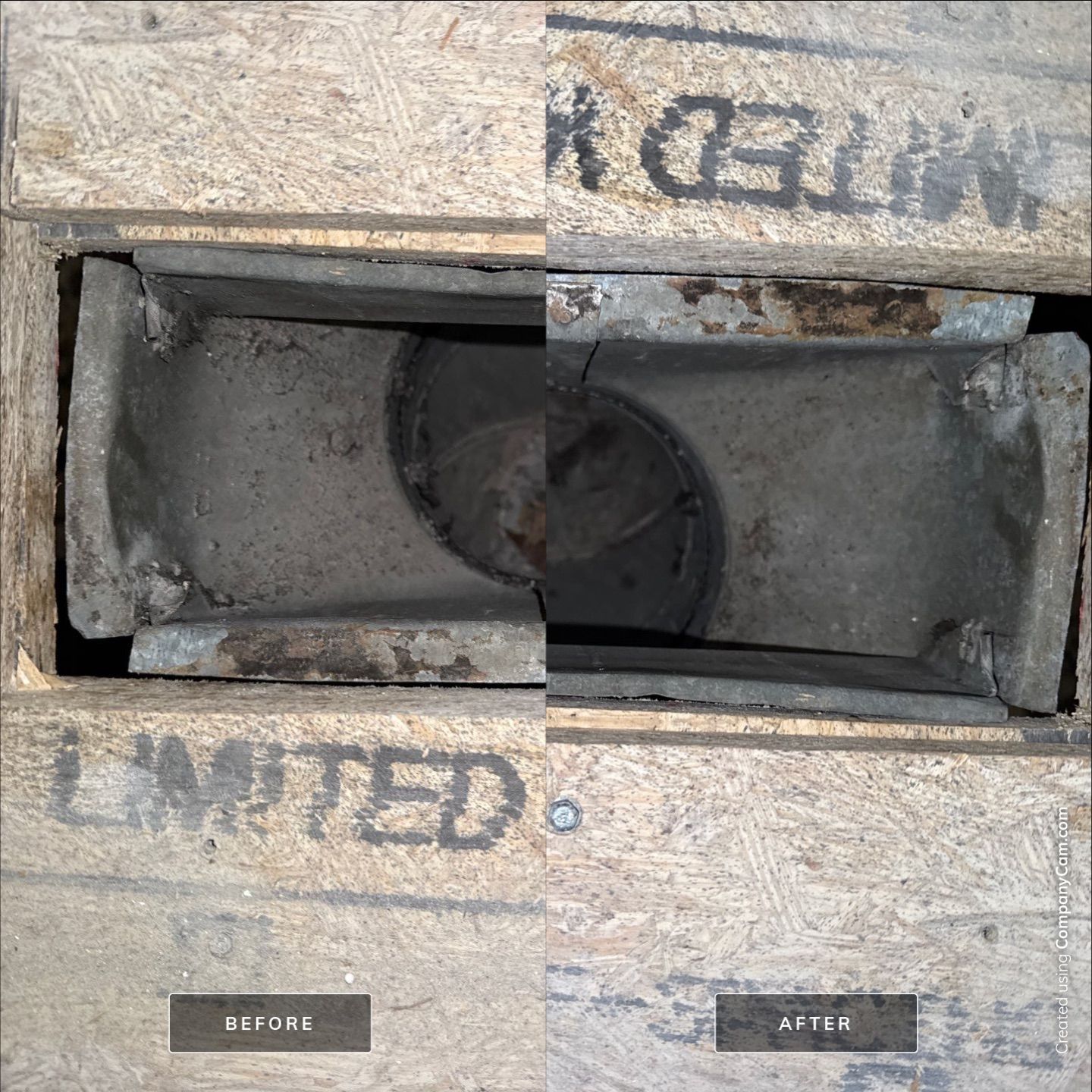 Project in Columbus by Voyager Air Duct Cleaning