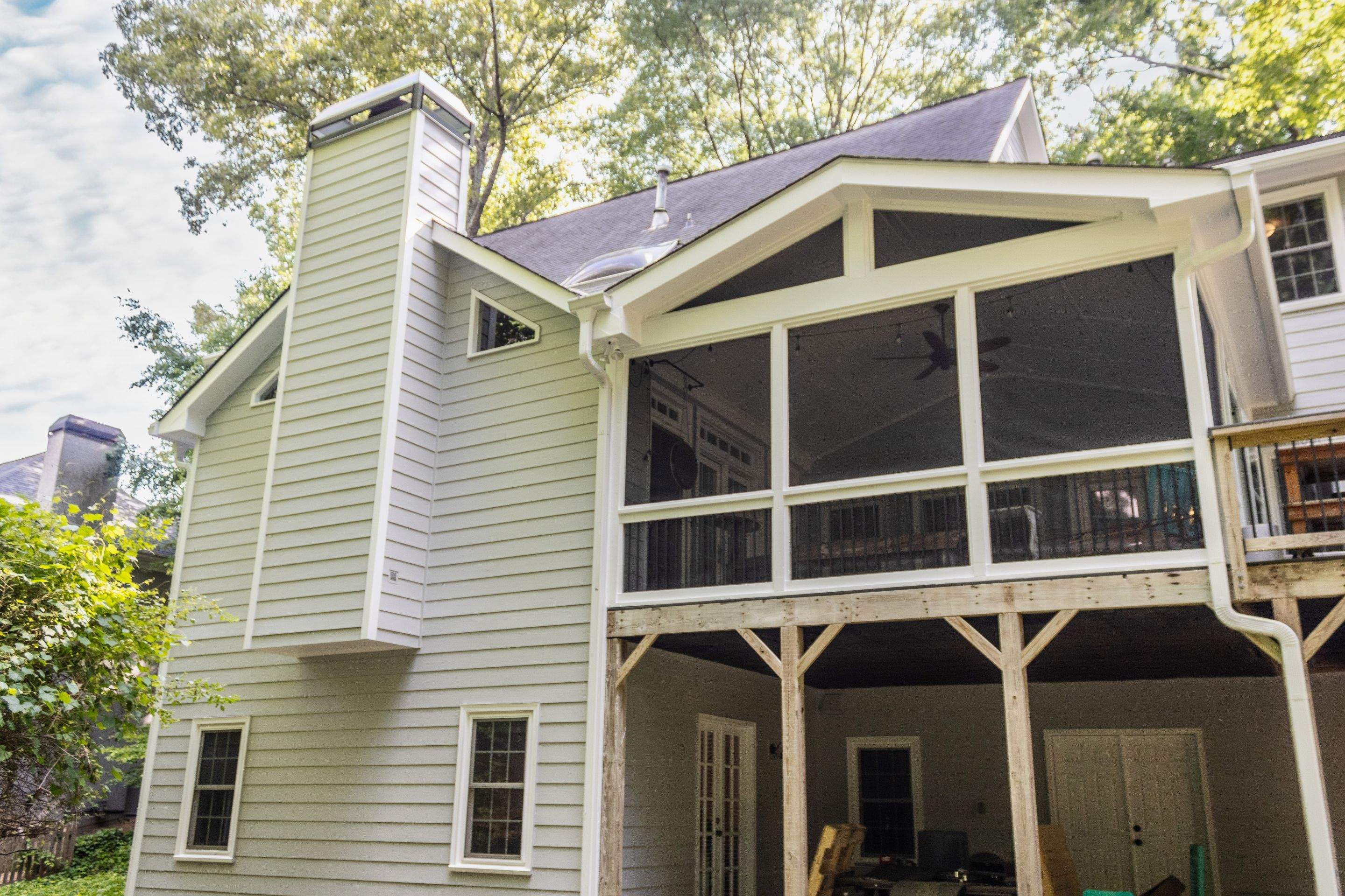 Roswell, GA Siding Replacement using James Hardie Lap Siding by Nelson Exteriors