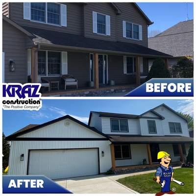Siding installation