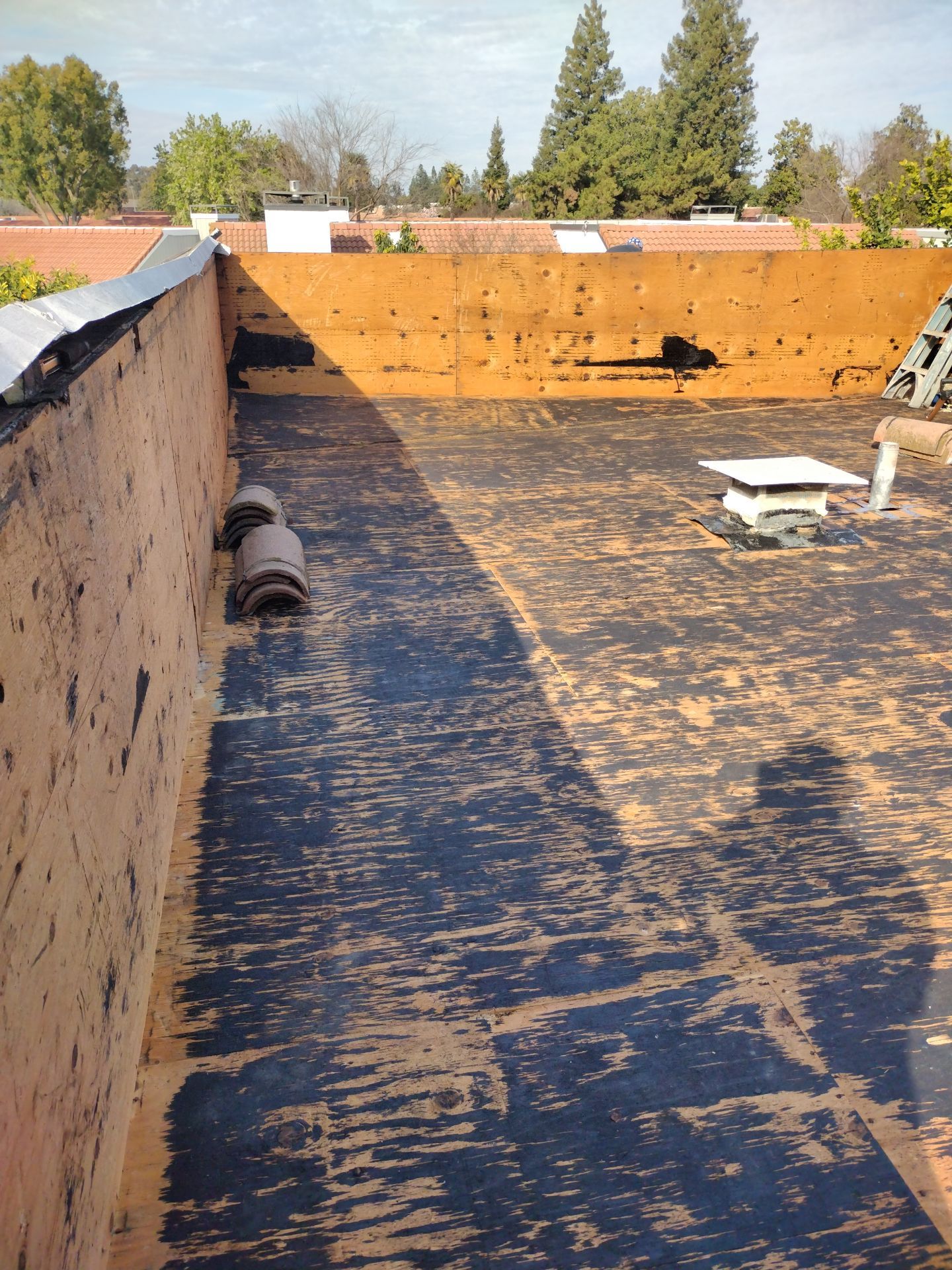 Residential TPO Flat Roofing - Fresno CA by Grandmark Service Company