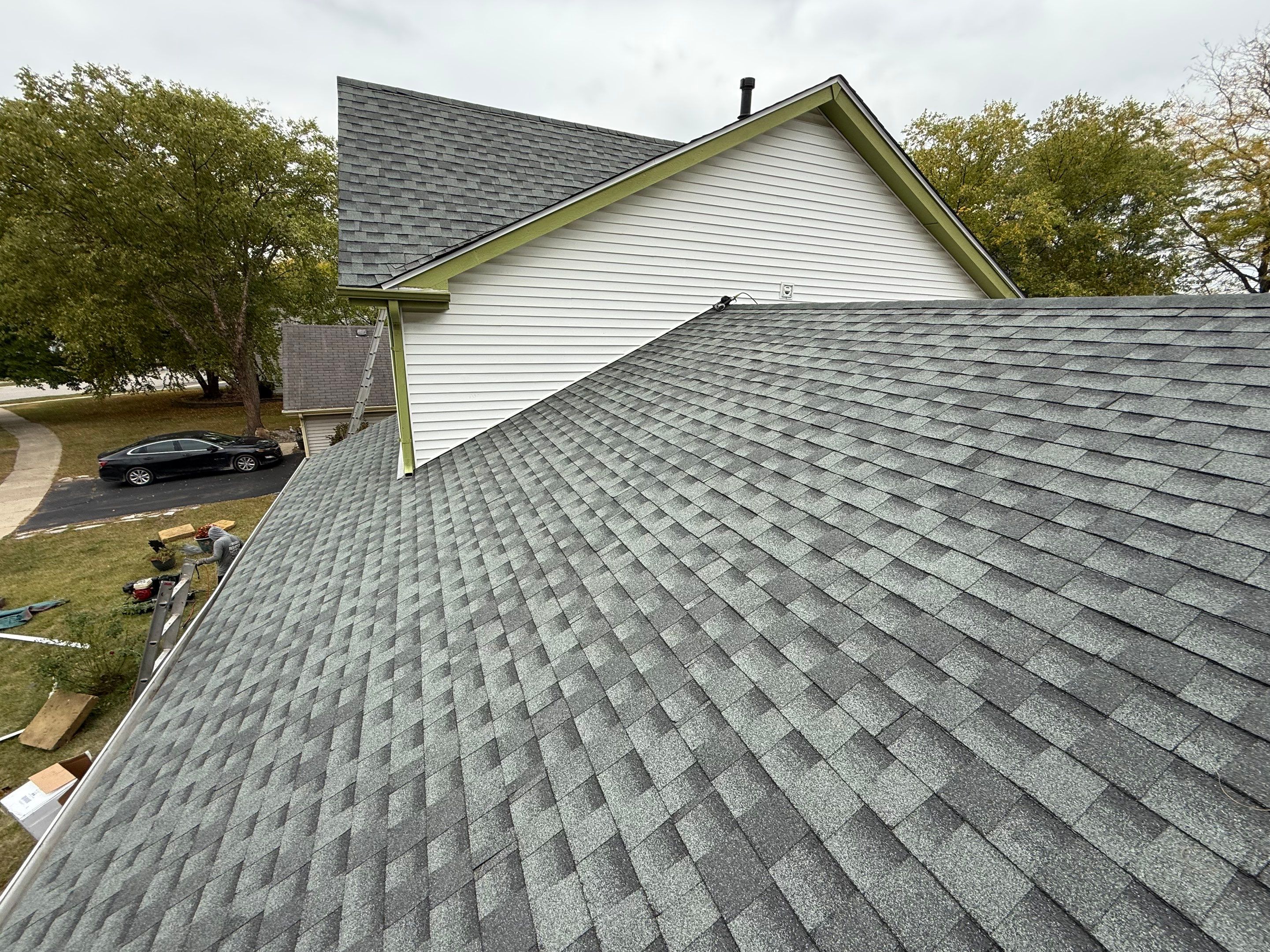 Roof GAF Pewter Gray by Optimal Home Improvement 