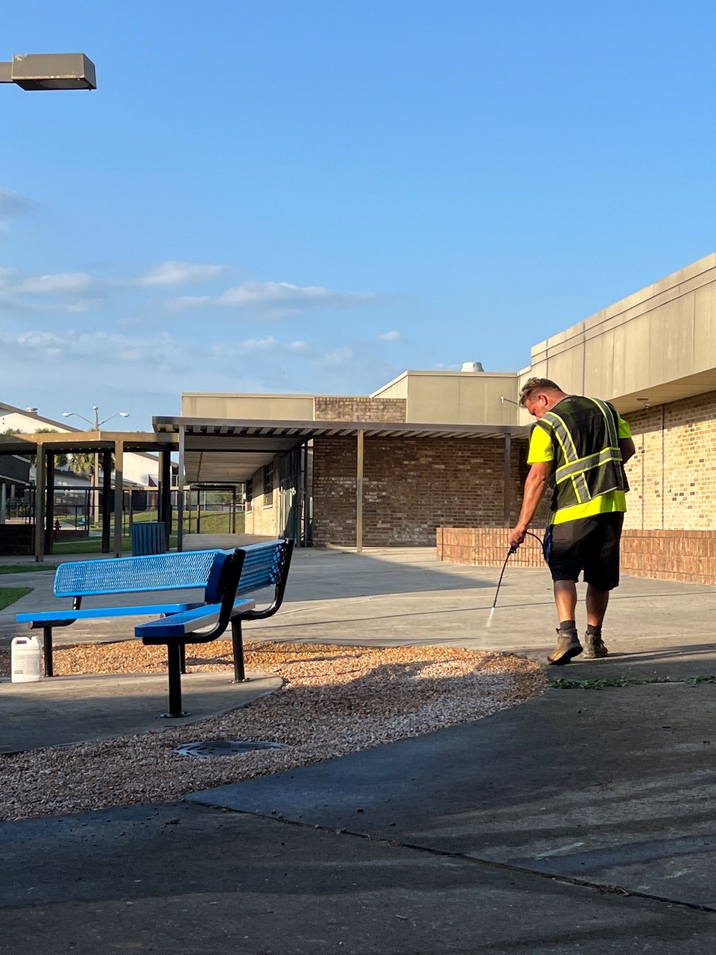 Landscape Install | Keystone Heights HS by ProGreen Services