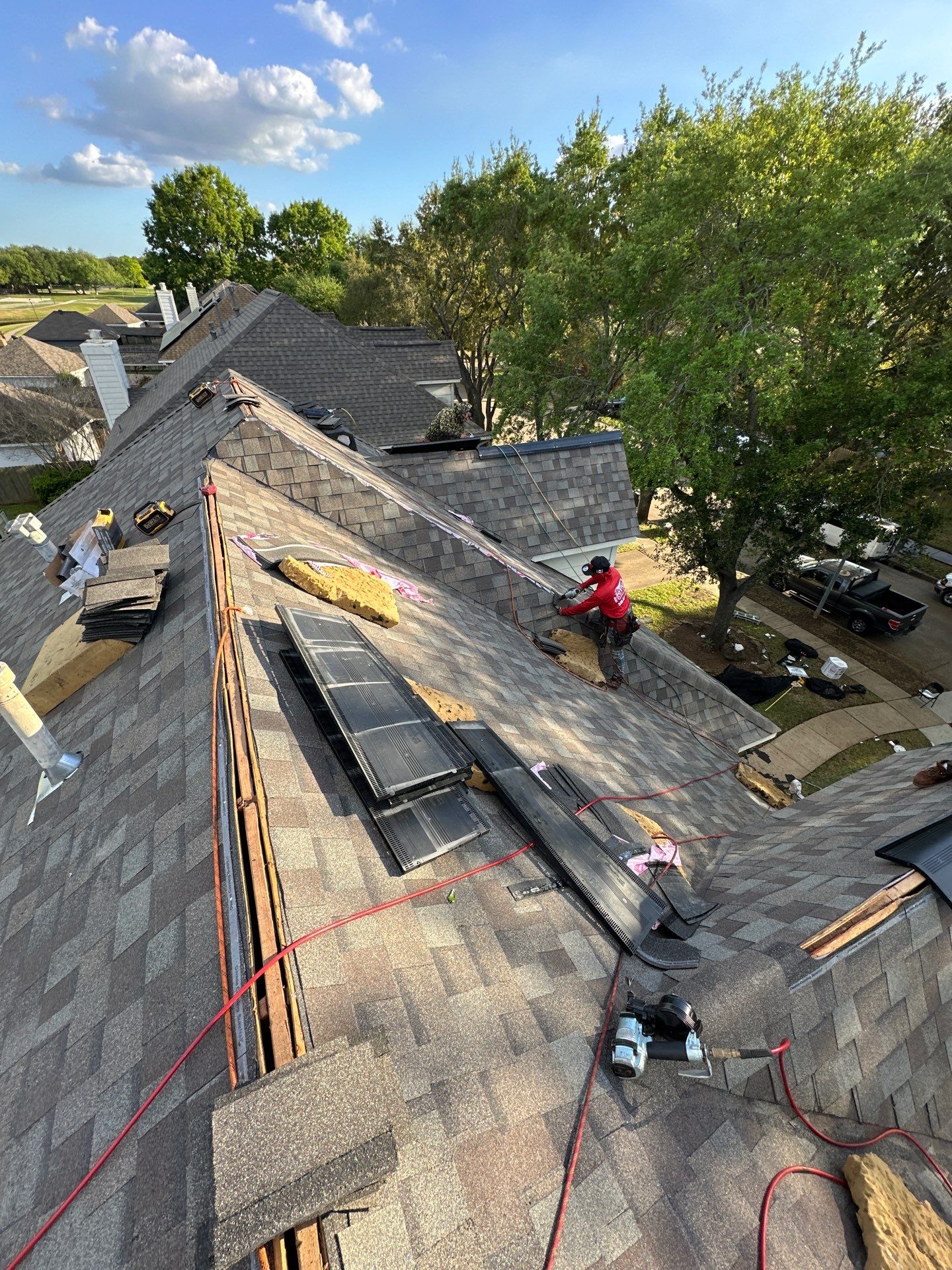Project in Sugar Land by Motion Roofing