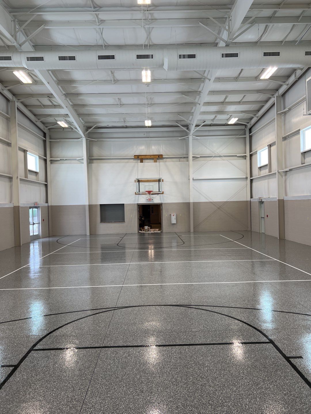 Commerical  using Smoke  by Fantastic Floors by Miller Custom Exteriors 