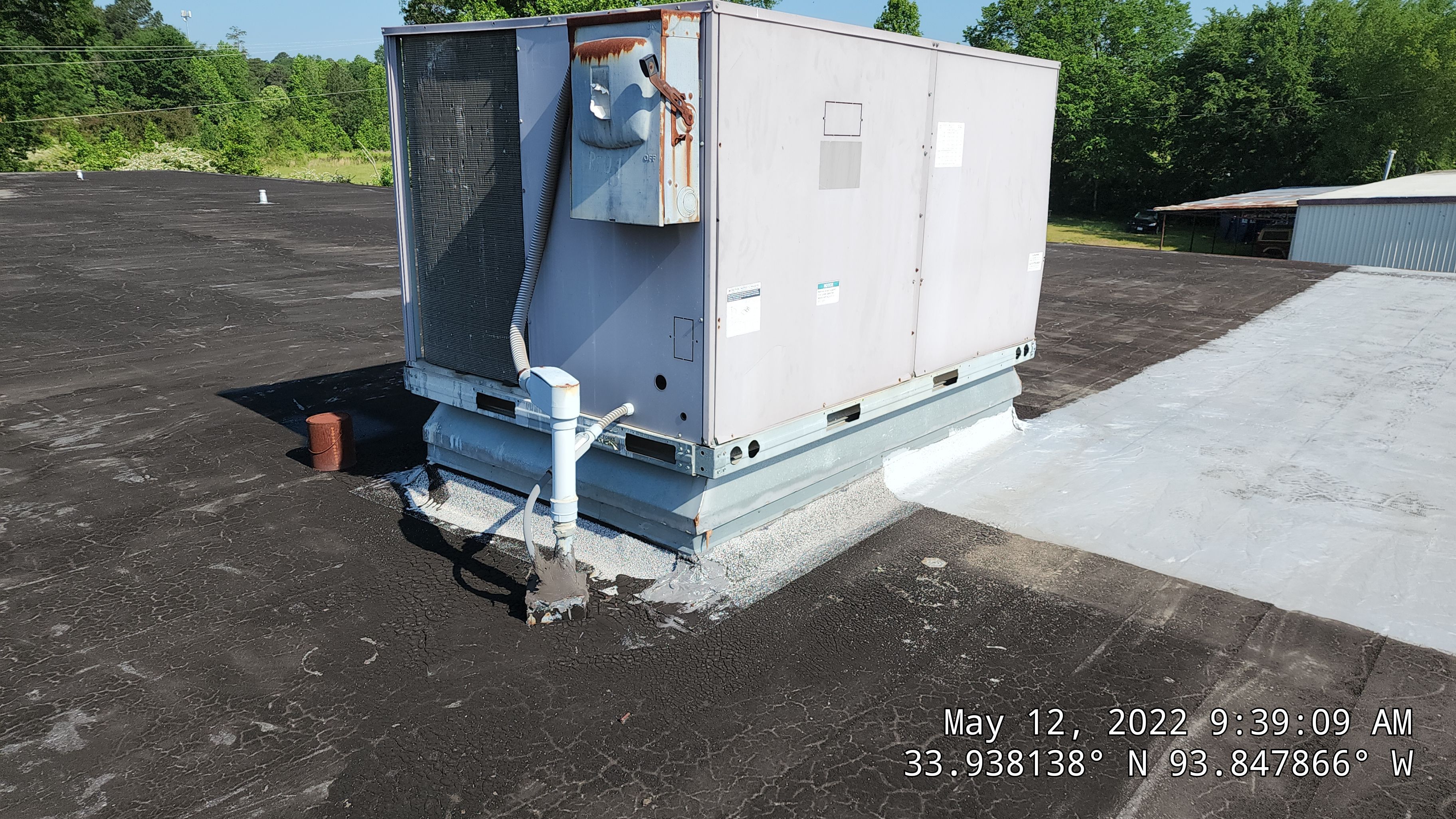 Commercial Roofing Installation using 50 mil PVC by Hostetler Roofing