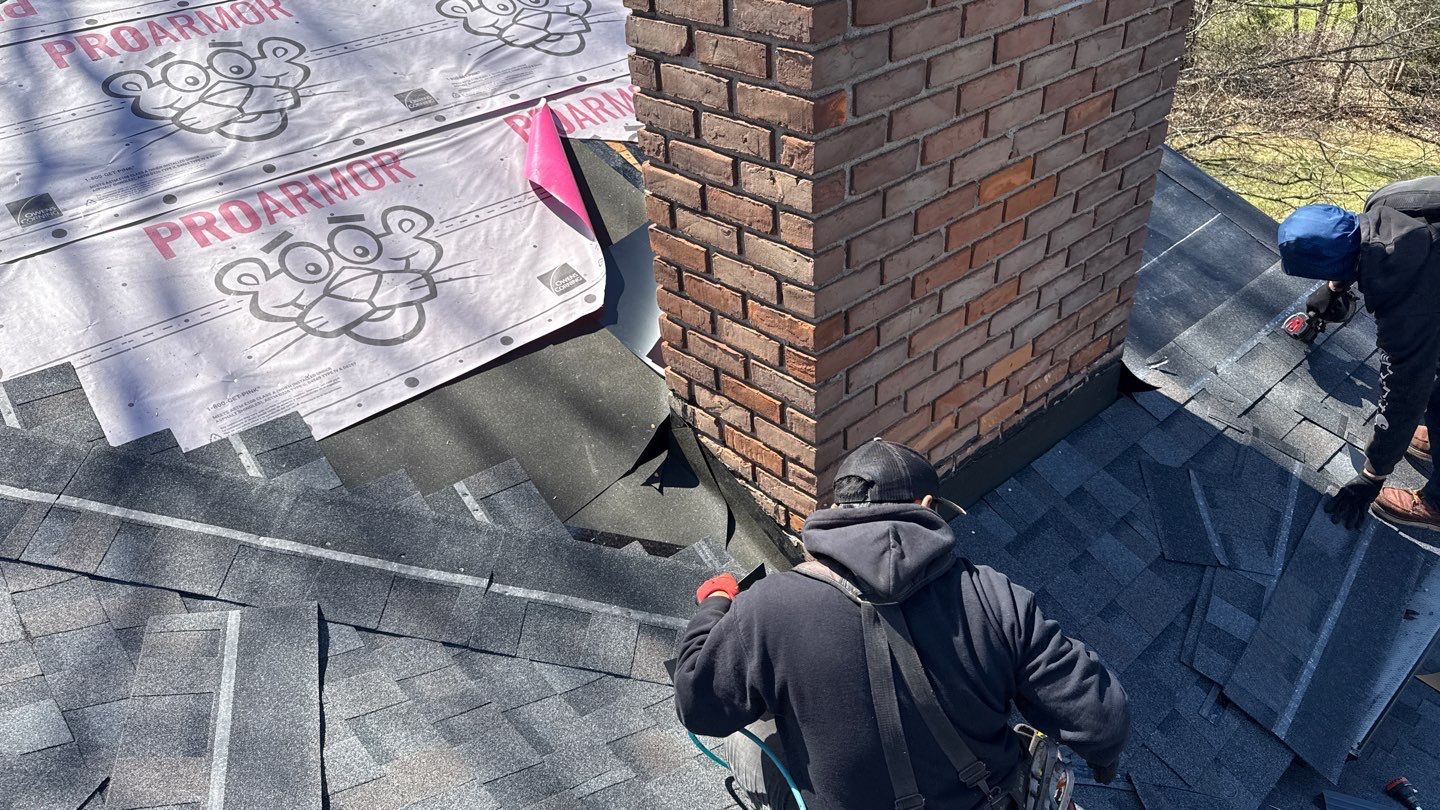 Roof Replacement using Owens Corning Williamsburg Gray by 180 Contractors