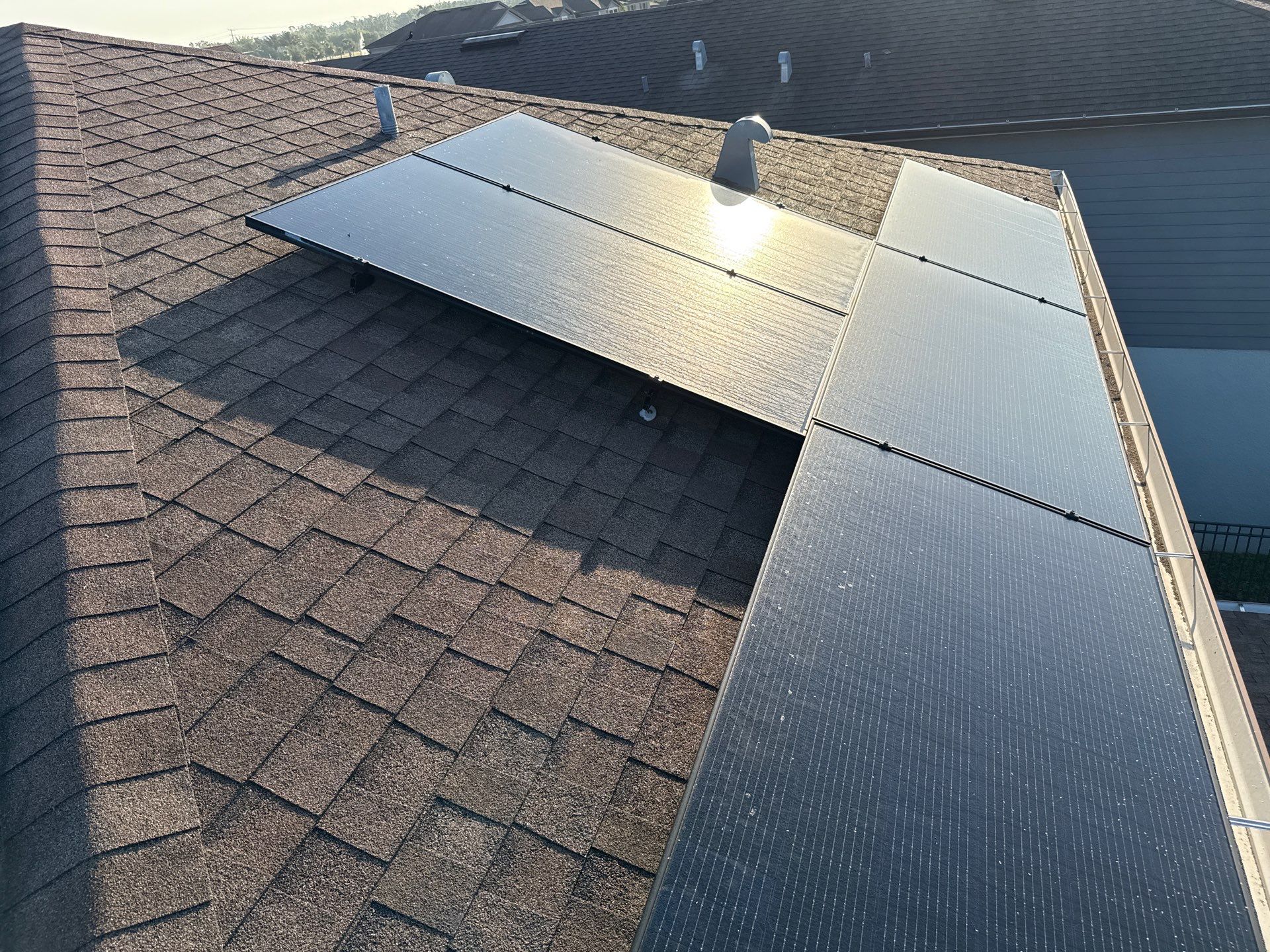 Roof Soft Wash, Pool Deck & Screen Enclosure Cleaning – Trevesta Community, Palmetto, FL by Sunshine AquaWash