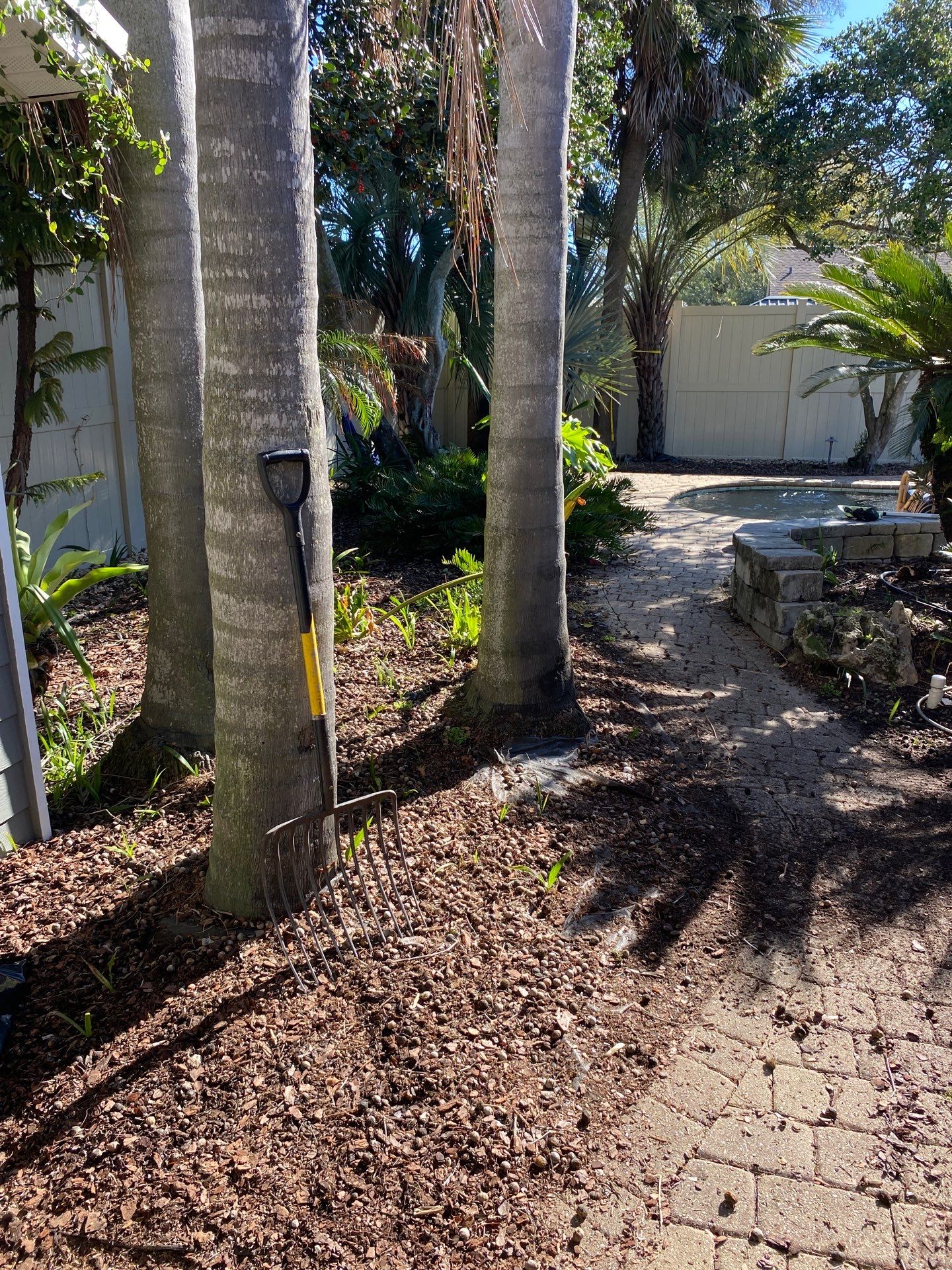 Residential | Mulch and Rock Install by ProGreen Services
