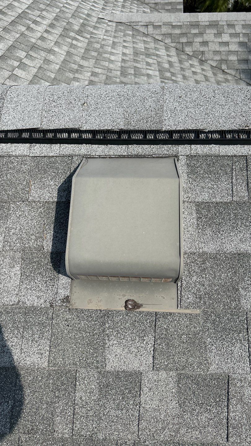 Residential Roofing Repair using Galvanized Chimney Cap & Chase by Lighthouse Roofing