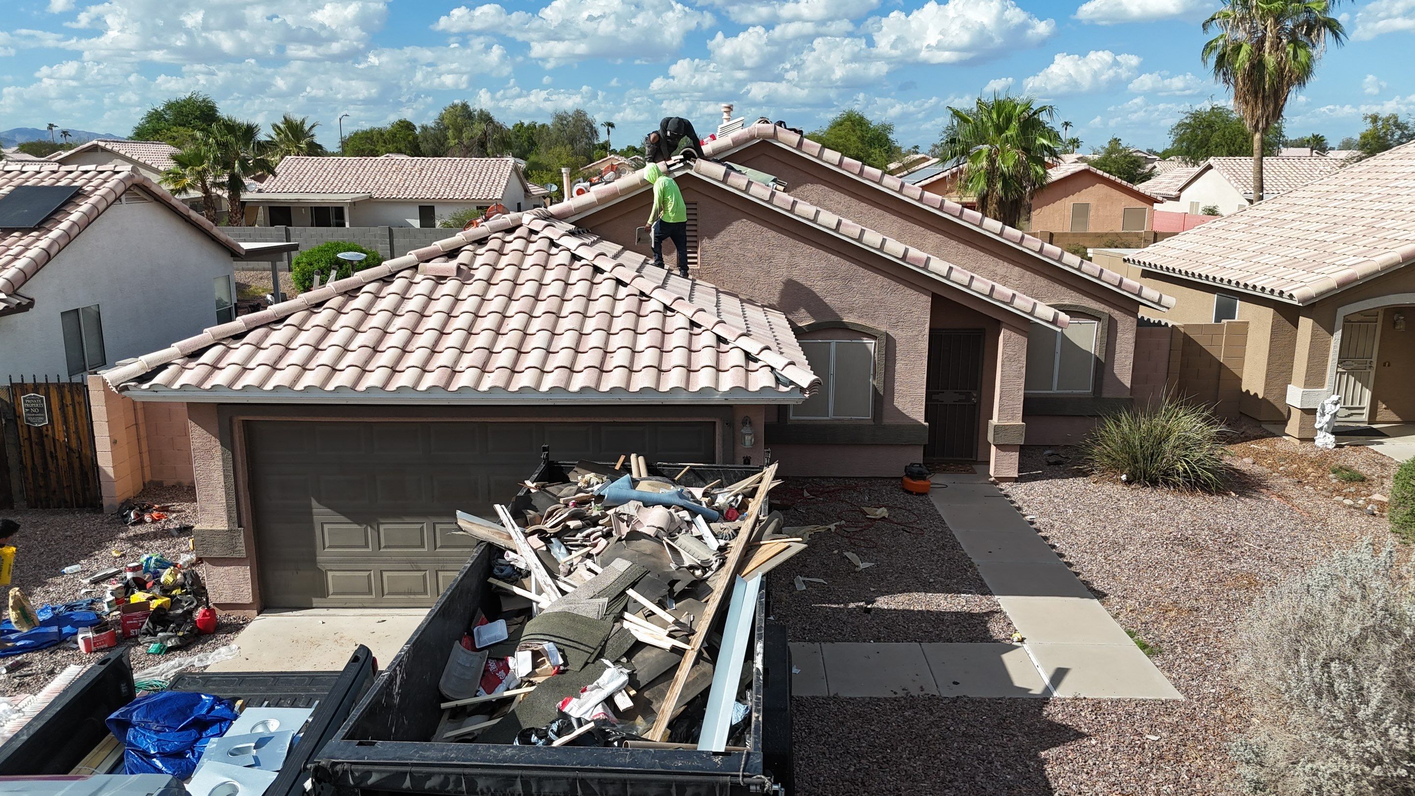 Project in Goodyear, AZ by Saint Roofing
