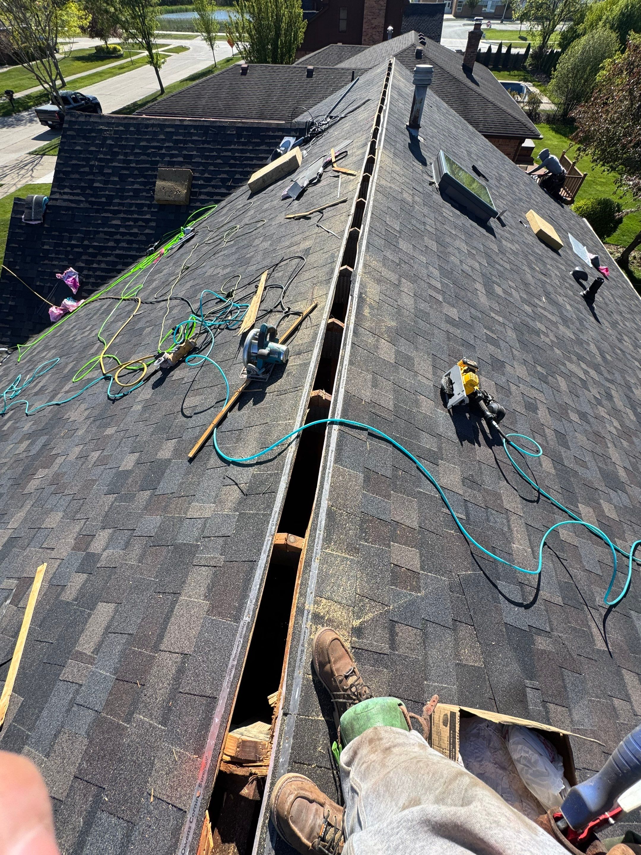 Roof Replacement using Owens Corning Duration by 180 Contractors