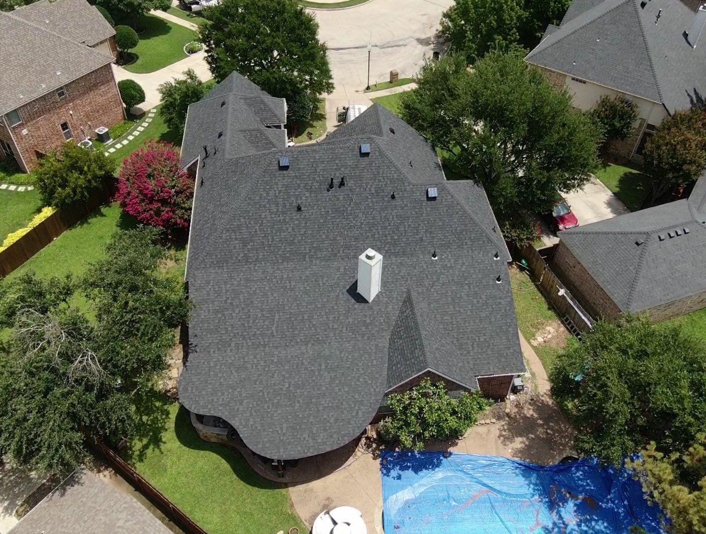 Residential Roof Replacement in Keller TX by Becker Roofing and Exteriors