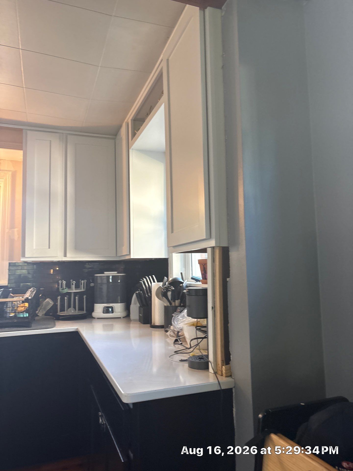 Modern Two-Tone Kitchen Remodel With Quartz Countertops in Lincoln by CompanyCam Sales Demo