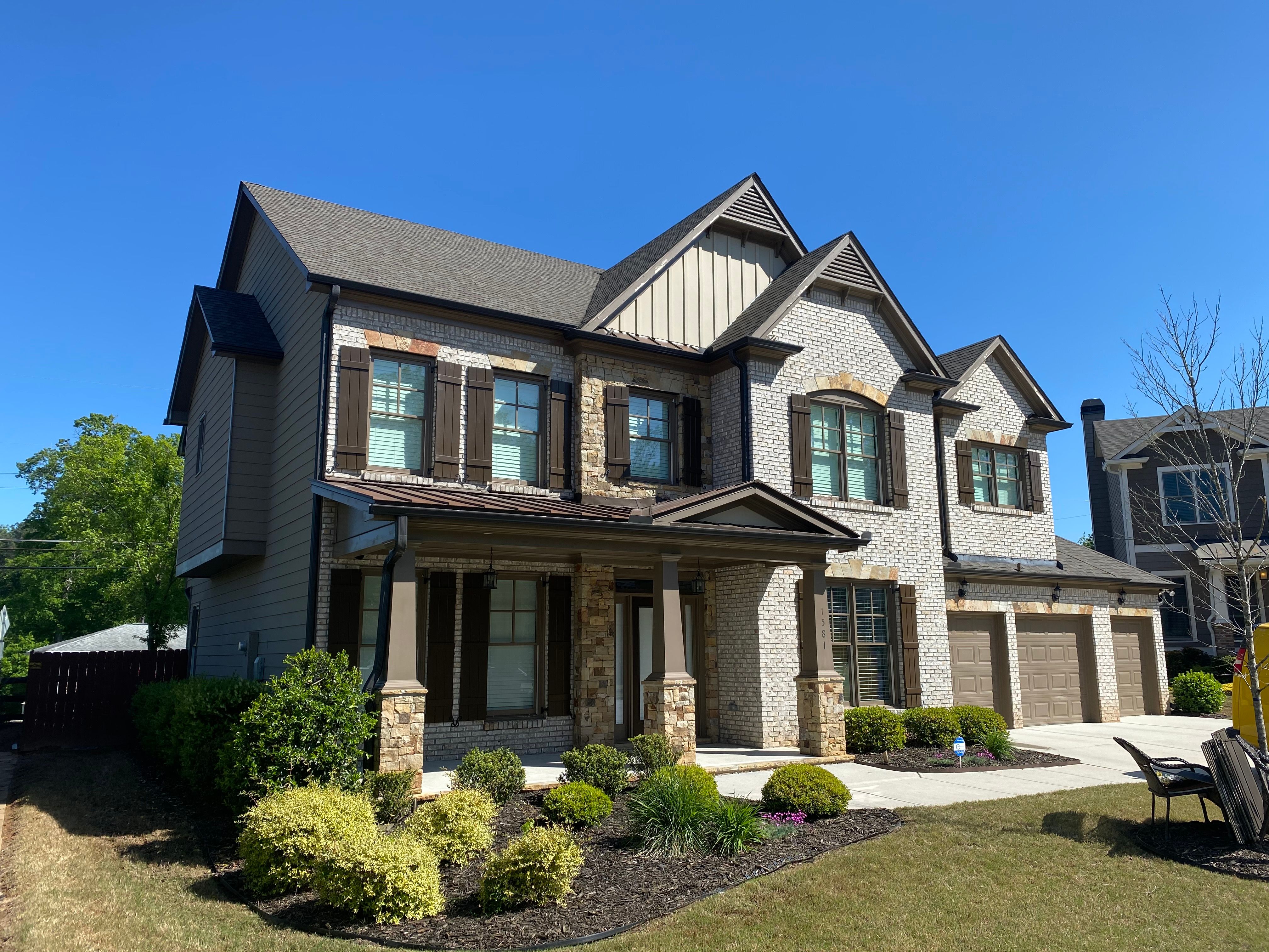 Exterior Painting and Trim Refresh for a Two-Story Smyrna Home by Swift Home Renovations
