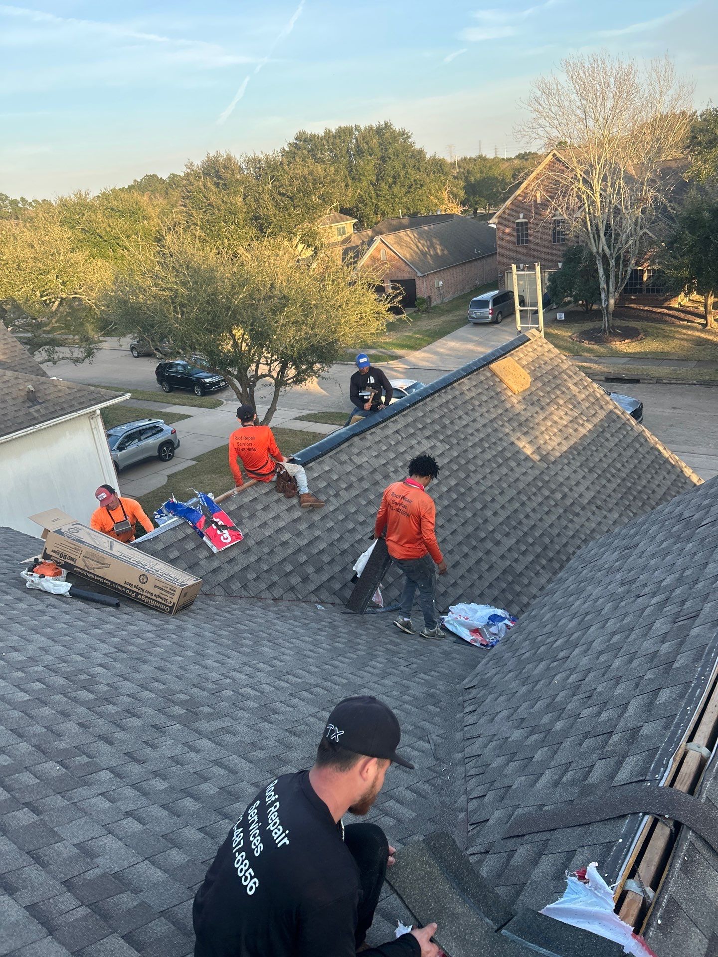 Roof Replacement in League City TX by Roof Repair Company